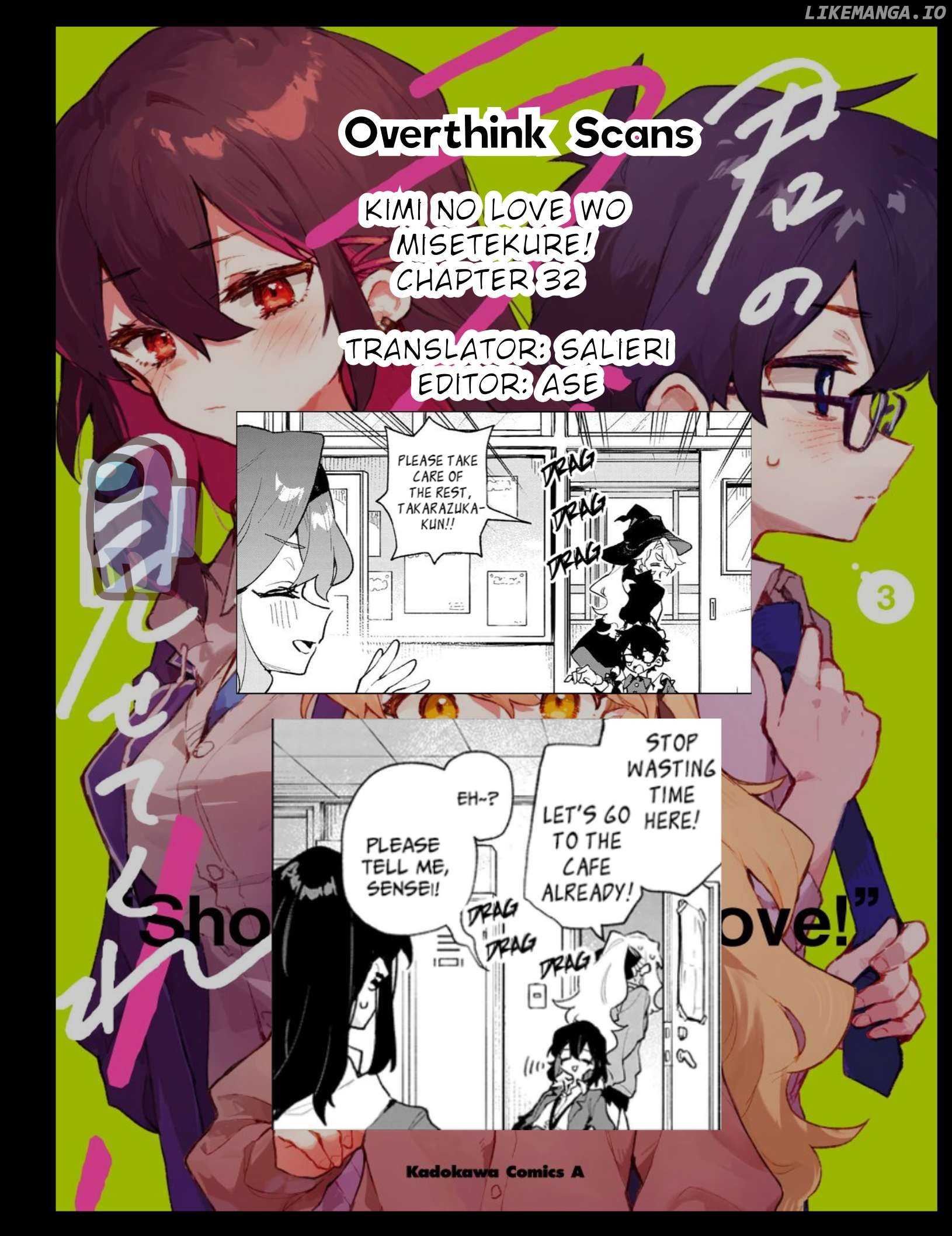 Kimi No Love Wo Misetekure! Chapter 32 - page 22