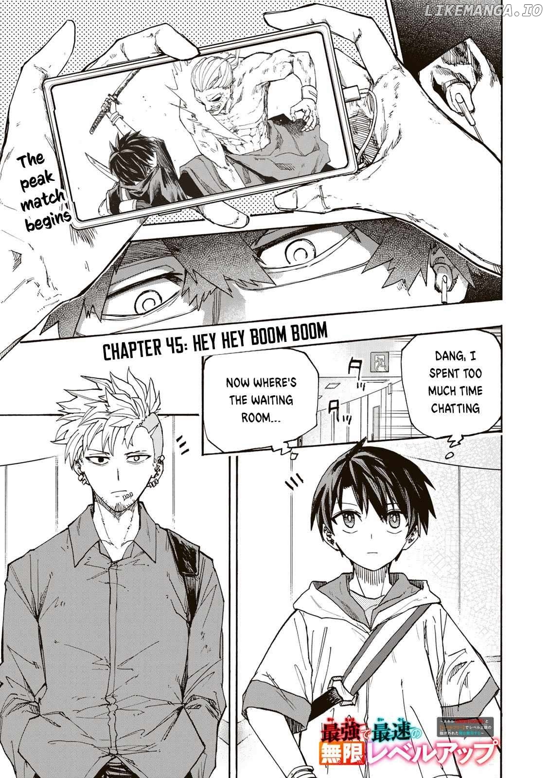 Saikyou De Saisoku No Mugen Level Up Chapter 45 - page 2
