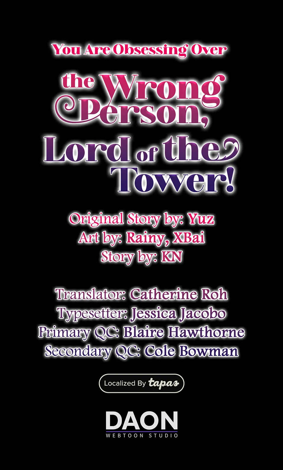 You Are Obsessing Over the Wrong Person, Lord of the Tower! Chapter 61 - page 72