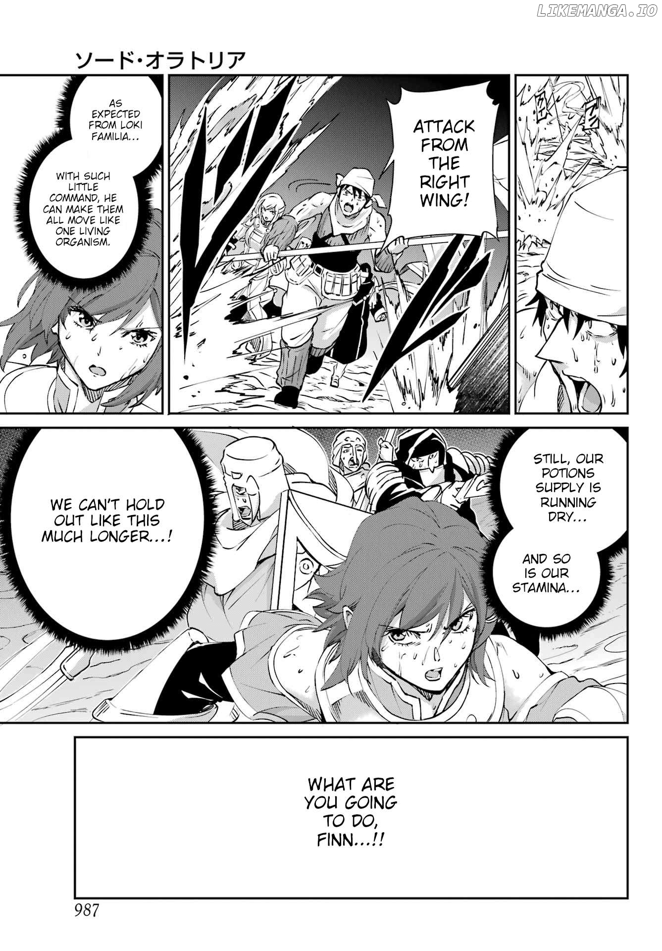 Dungeon Ni Deai O Motomeru No Wa Machigatte Iru Darou Ka Gaiden – Sword Oratoria Chapter 126 - page 38
