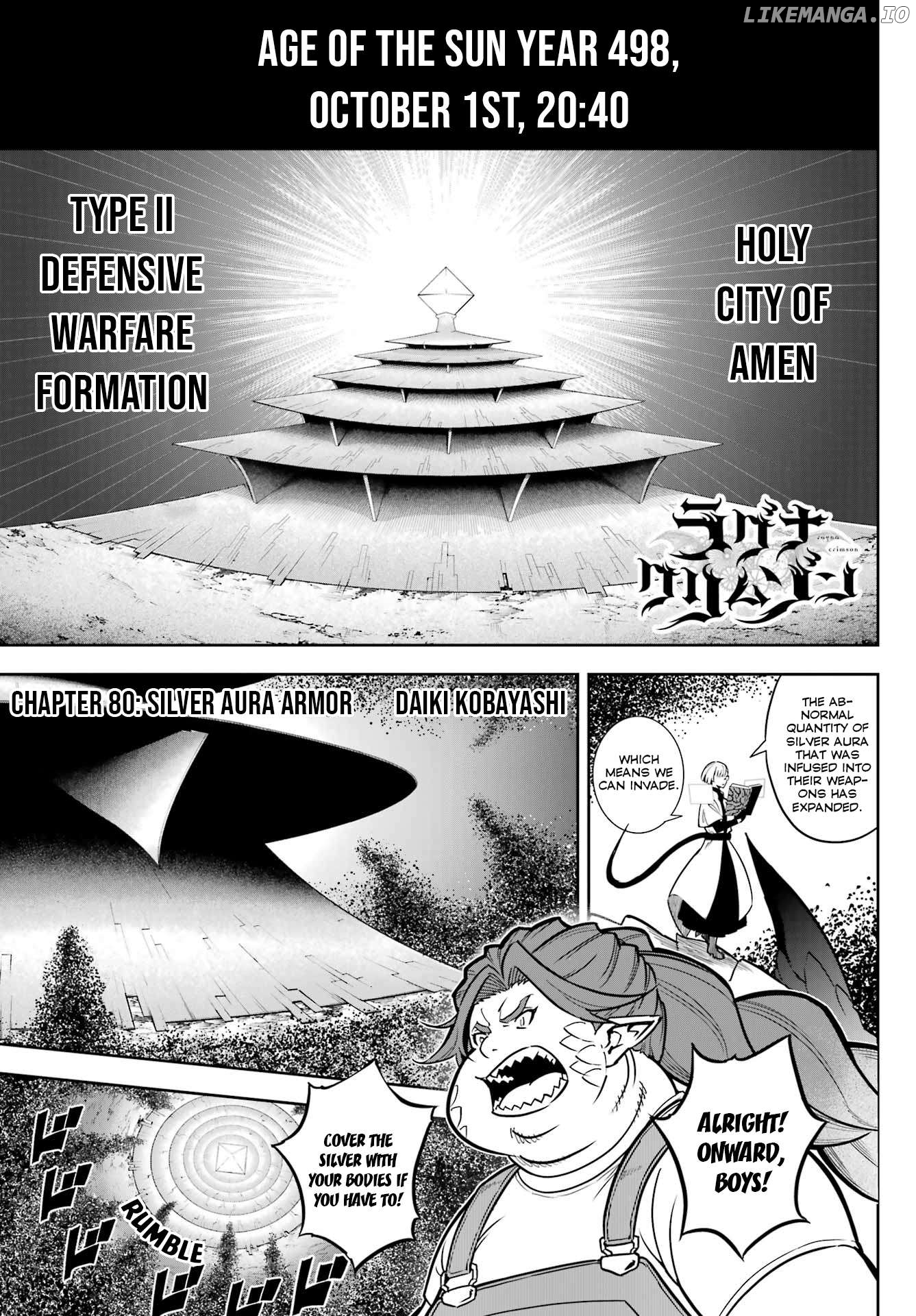 Ragna Crimson Chapter 80 - page 1