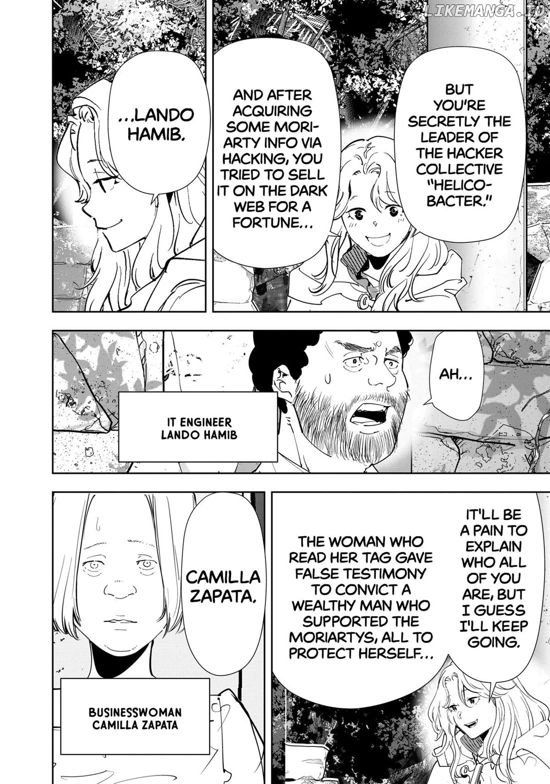 Kamonohashi Ron no Kindan Suiri Chapter 154 - page 12