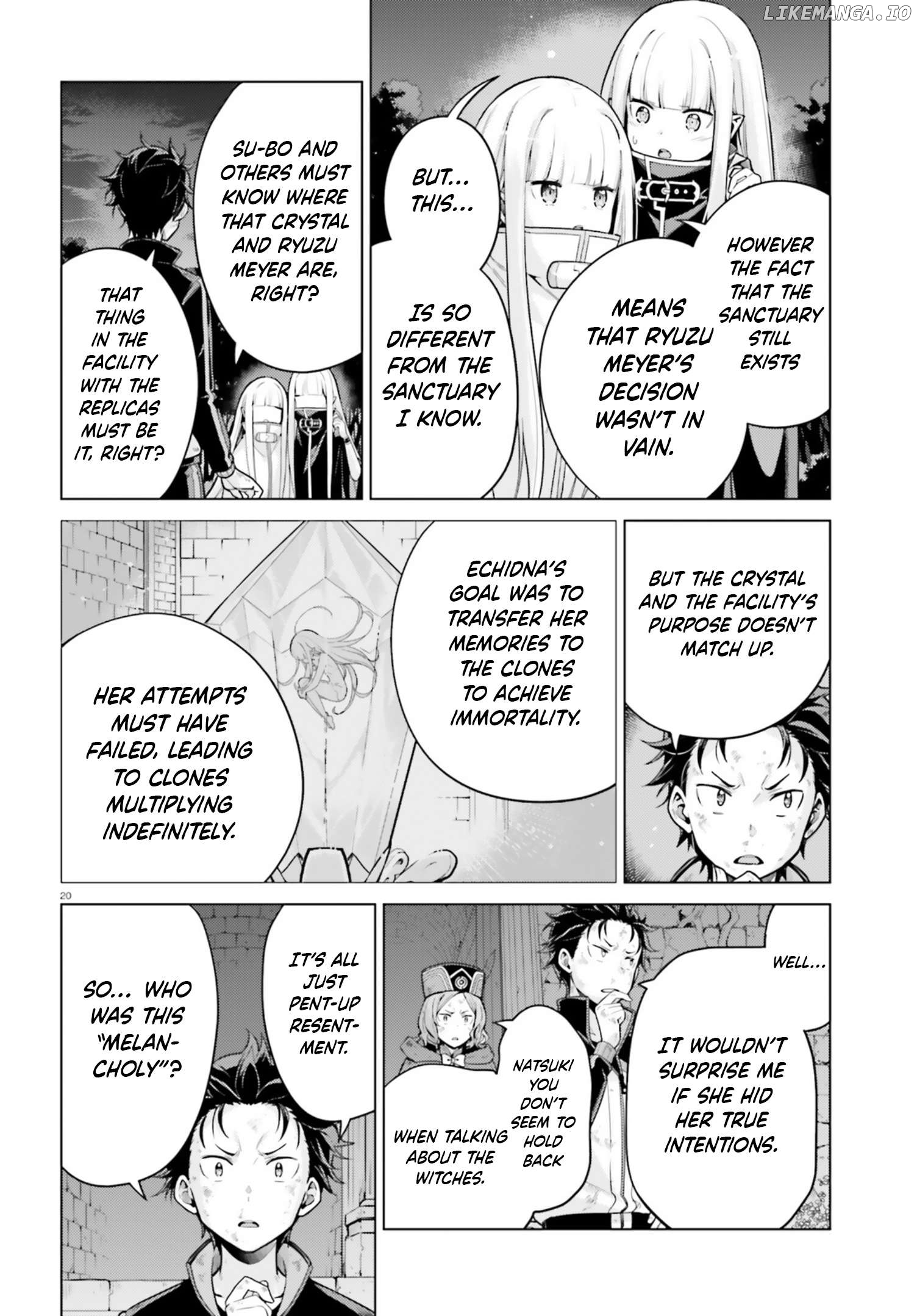 Re:zero Kara Hajimeru Isekai Seikatsu Dai 4-Shou - Seiiki To Gouyoku No Majo Chapter 56 - page 20