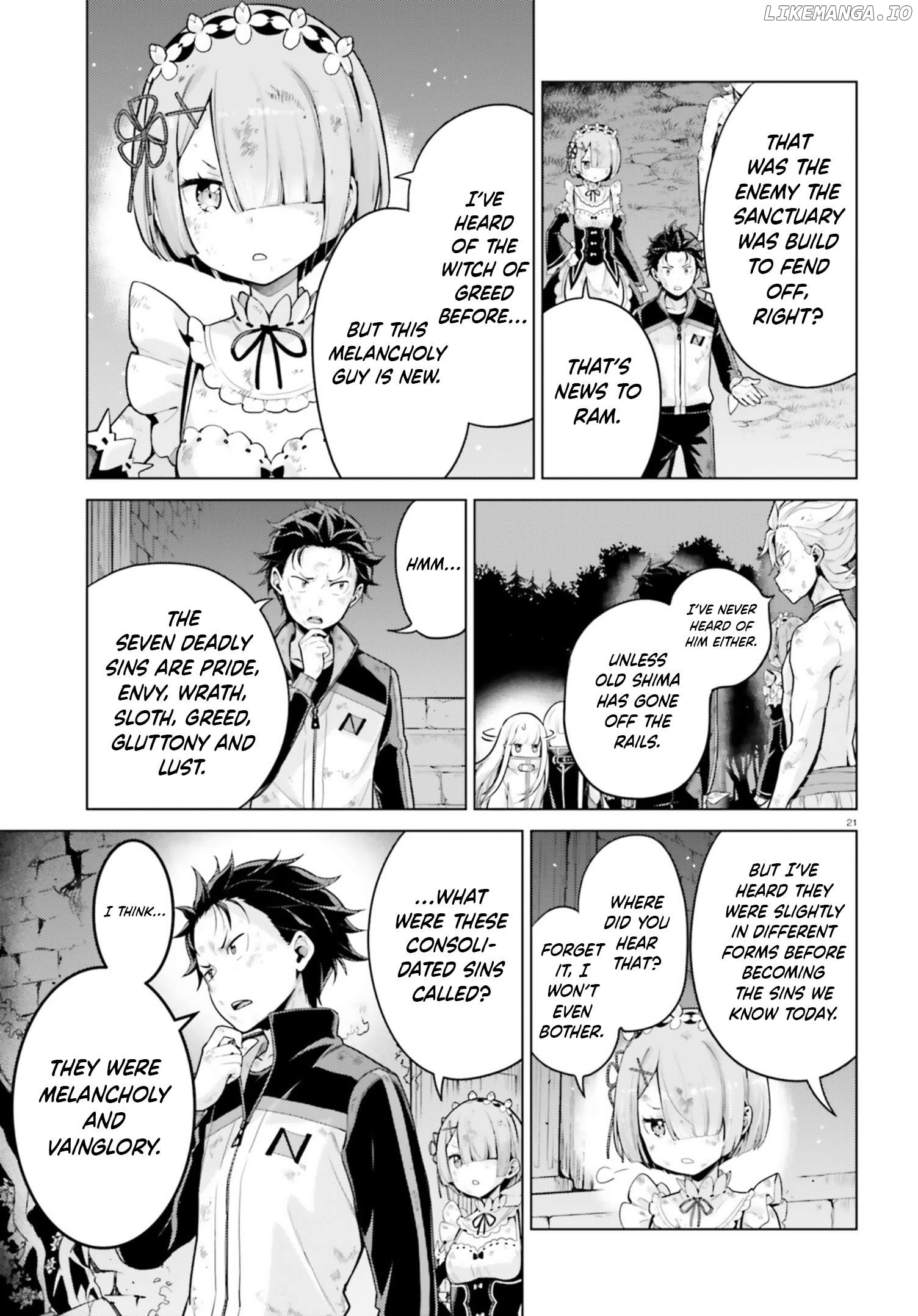 Re:zero Kara Hajimeru Isekai Seikatsu Dai 4-Shou - Seiiki To Gouyoku No Majo Chapter 56 - page 21