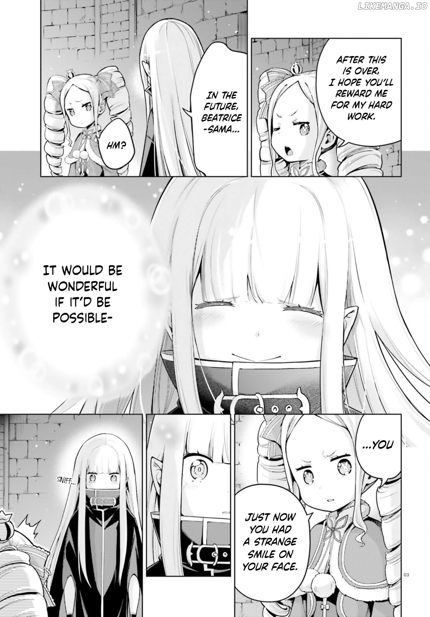 Re:zero Kara Hajimeru Isekai Seikatsu Dai 4-Shou - Seiiki To Gouyoku No Majo Chapter 56 - page 3