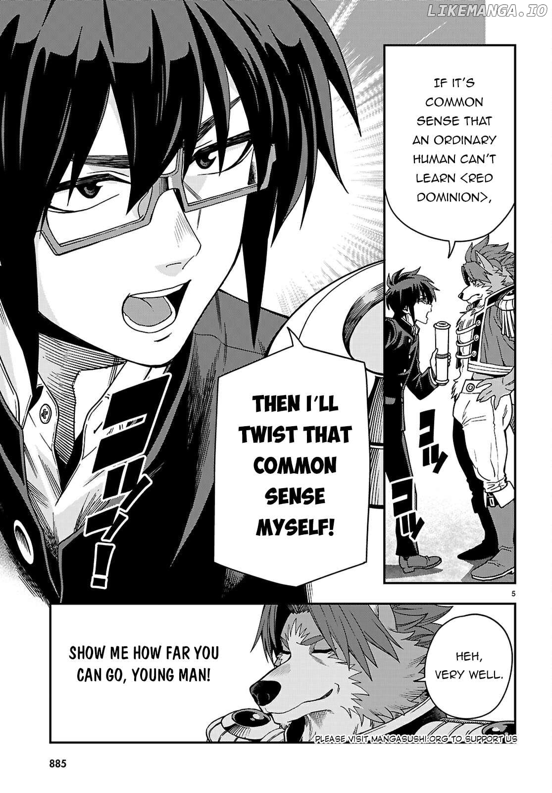 Konjiki no Moji Tsukai - Yuusha Yonin ni Makikomareta Unique Cheat Chapter 115 - page 6