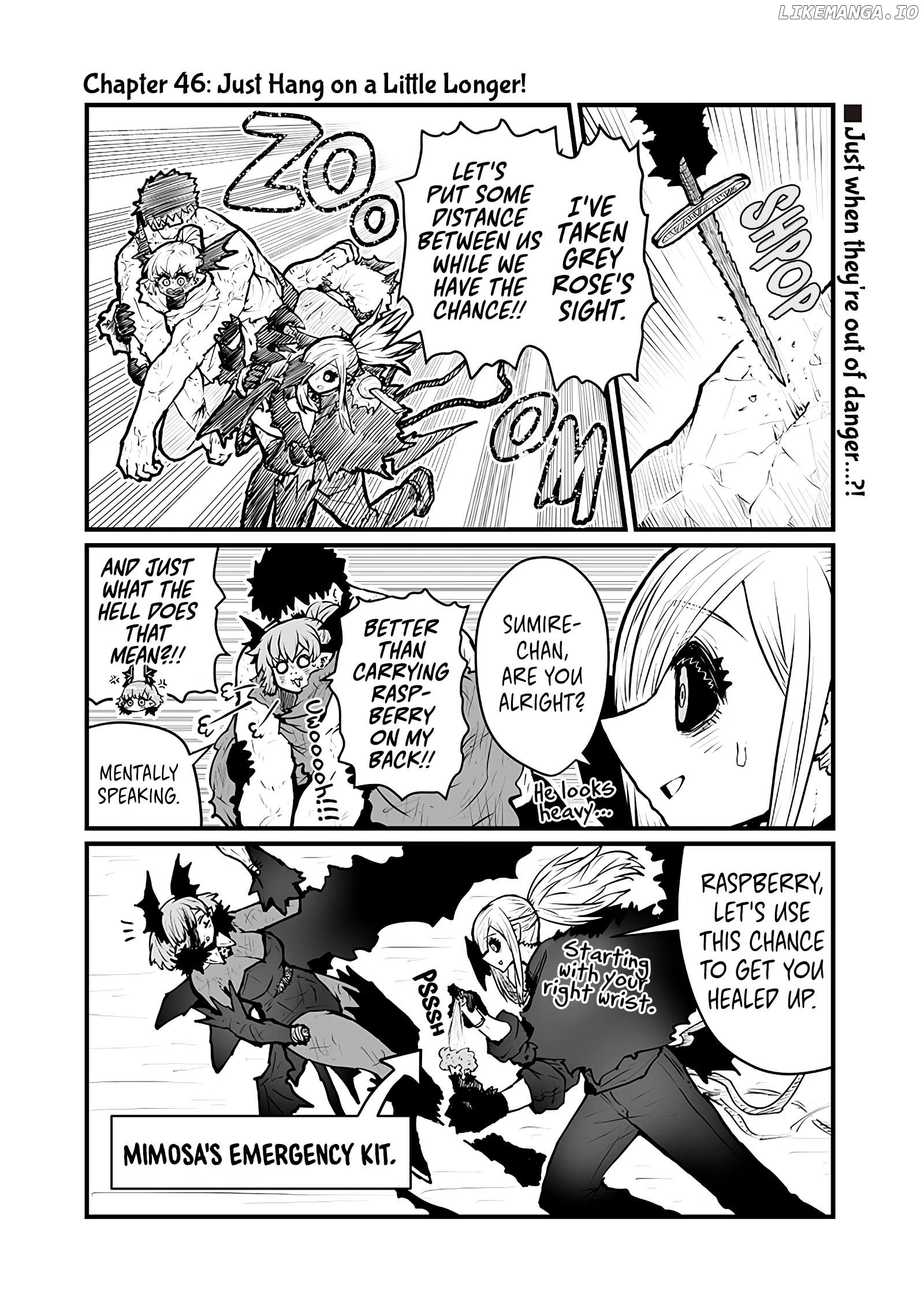 Please Give Me Your Blood, I Will Serve You In Gratitude Chapter 46 - page 1