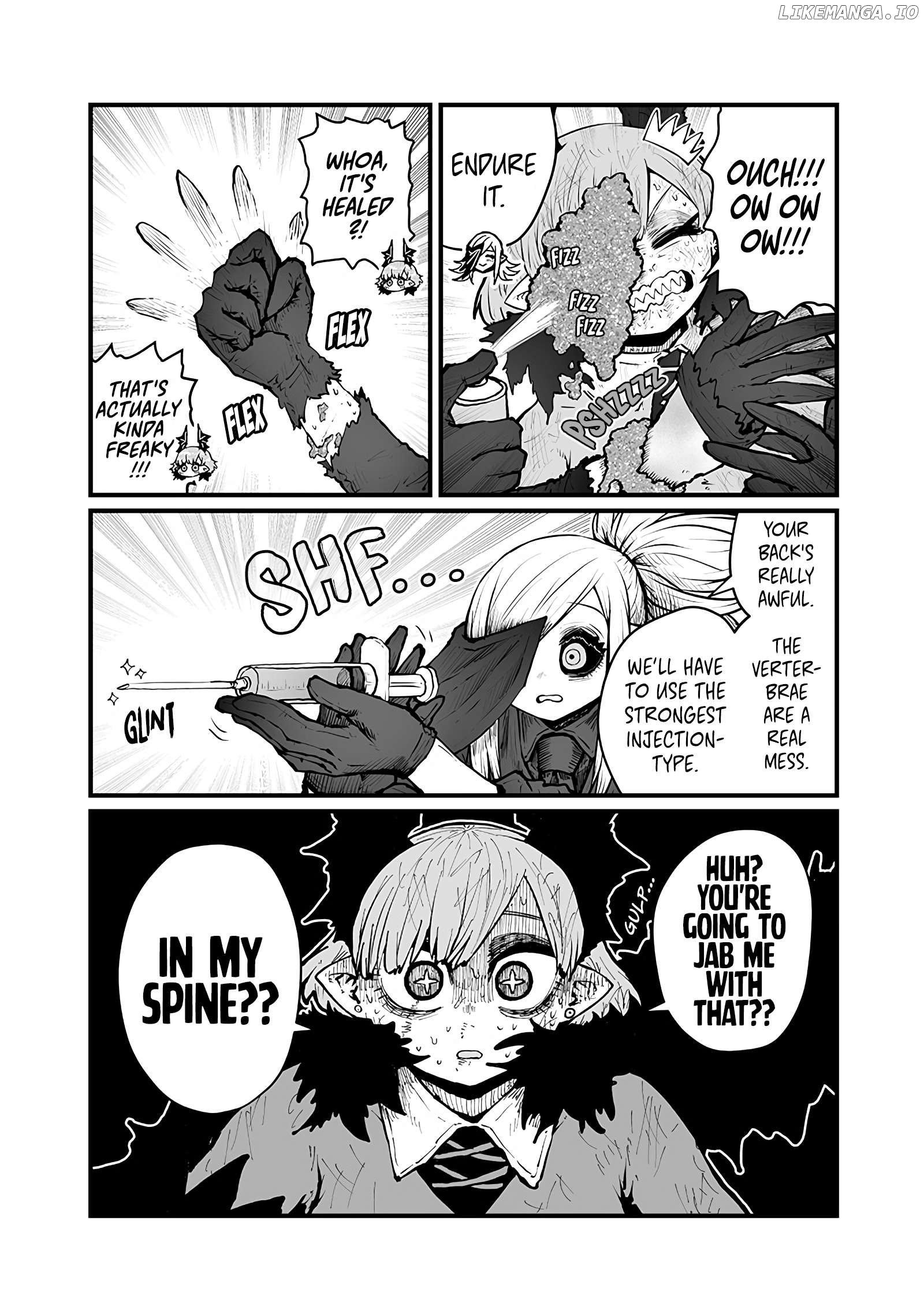 Please Give Me Your Blood, I Will Serve You In Gratitude Chapter 46 - page 2