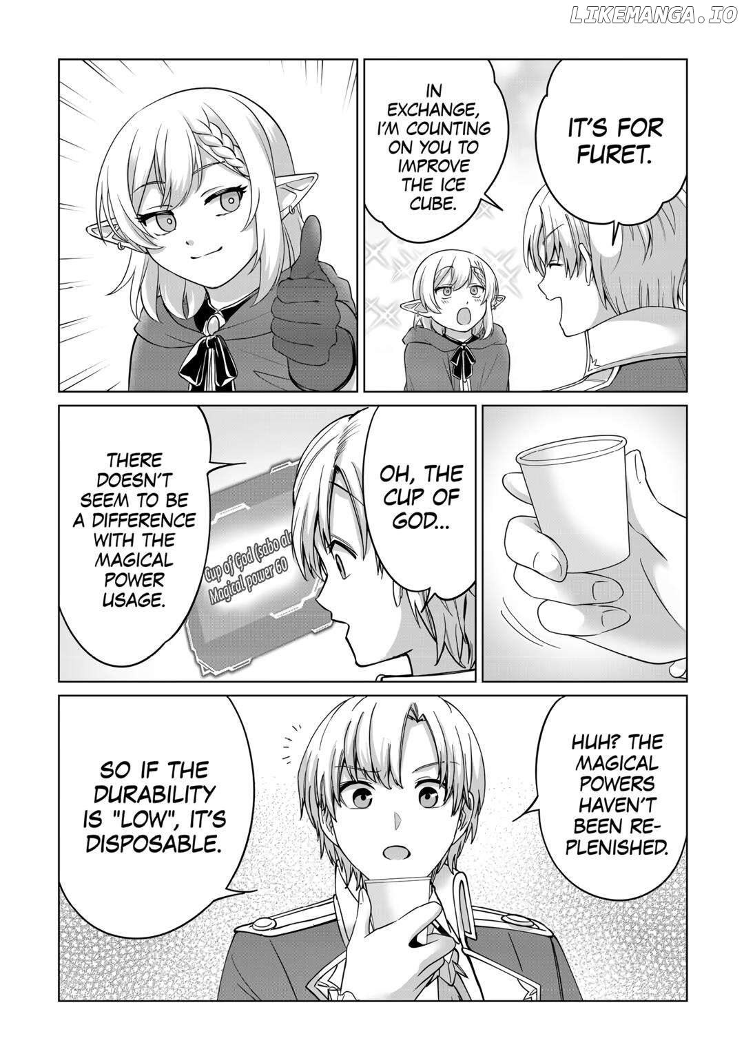 After Receiving the Sacred Item “Cup” That Can Only Produce Water, I Decided To Live Freely in Barren Land Chapter 22 - page 24
