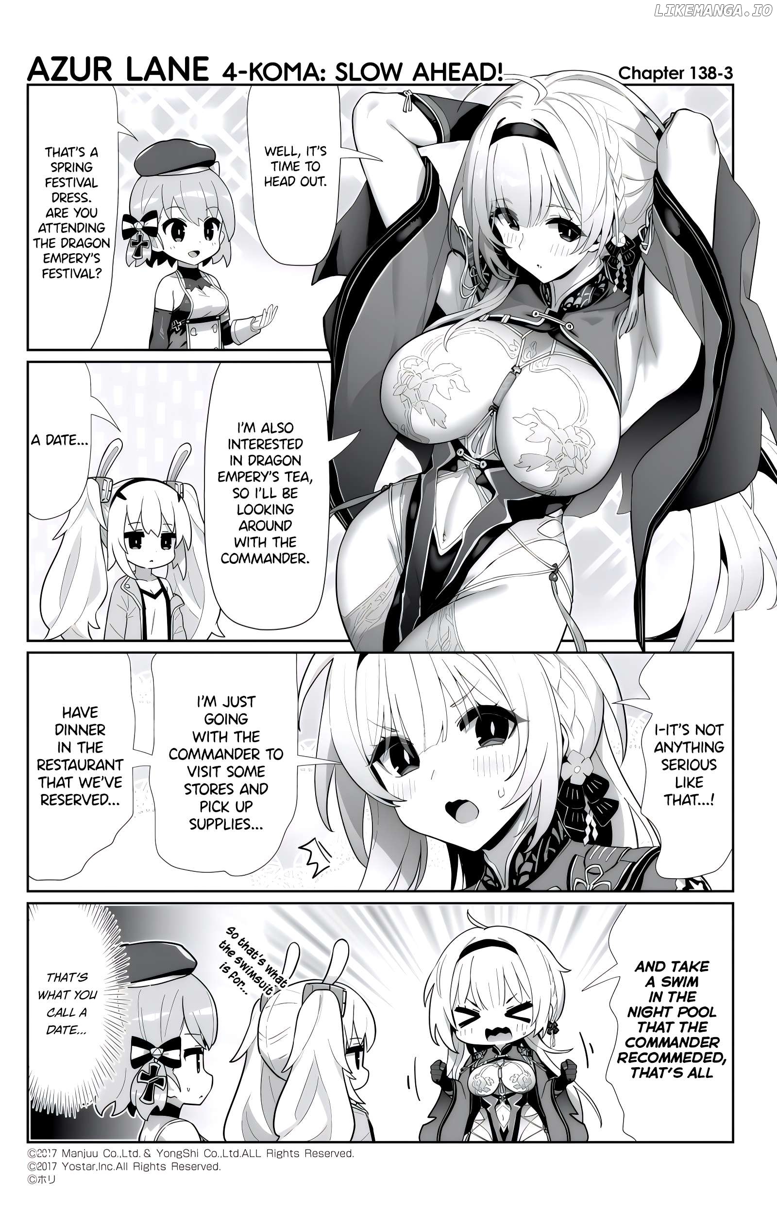Azur Lane 4-Koma: Slow Ahead Chapter 138 - page 3