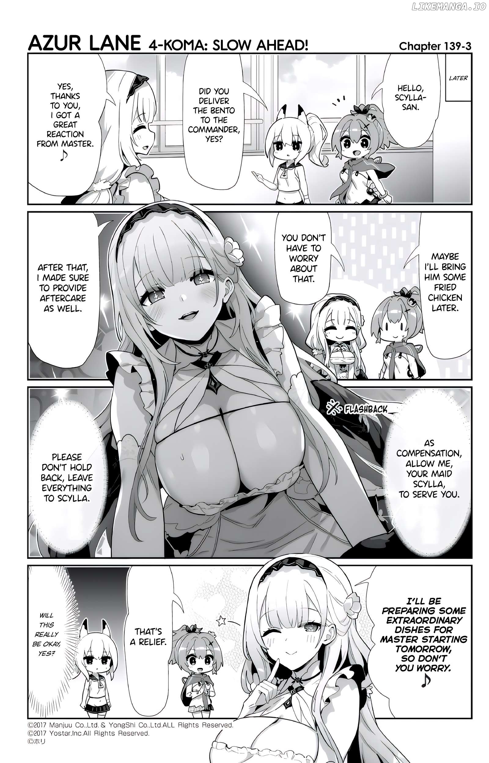 Azur Lane 4-Koma: Slow Ahead Chapter 139 - page 3