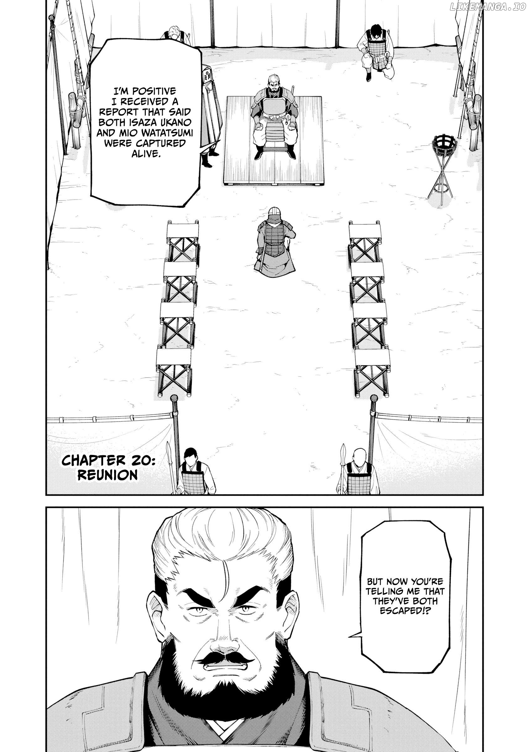 Saga of the Stone God Chapter 20 - page 1
