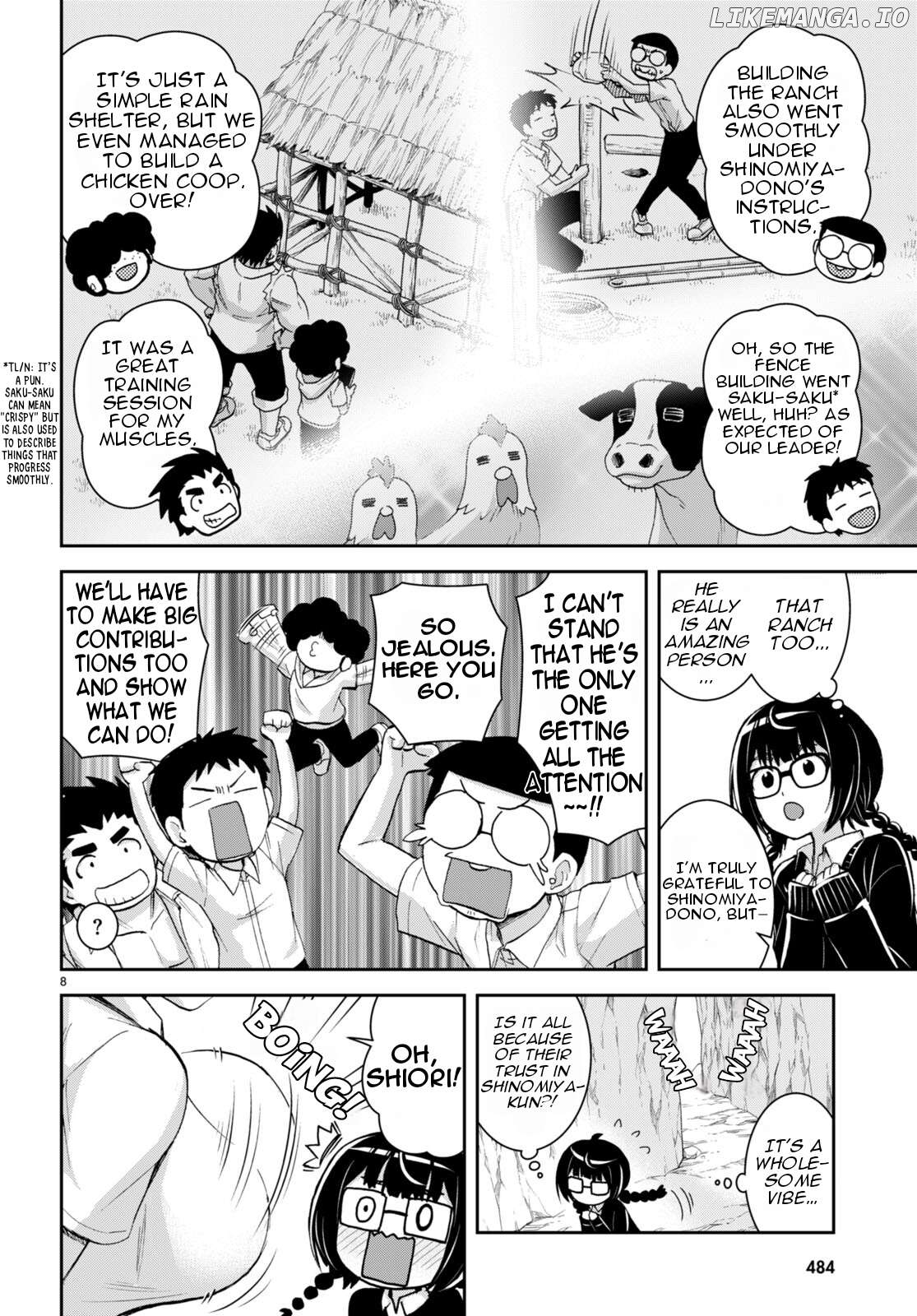 Isekai Yurutto Survival Seikatsu: Gakkou no Minna to Isekai no Mujintou ni Tenishitakedo Ore Dake Rakushou desu Chapter 28 - page 9