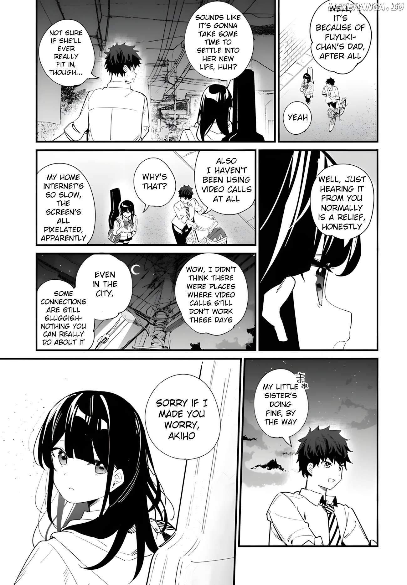 Imouto Wa Kanojo Ni Deki Nai No Ni Chapter 9.1 - page 4