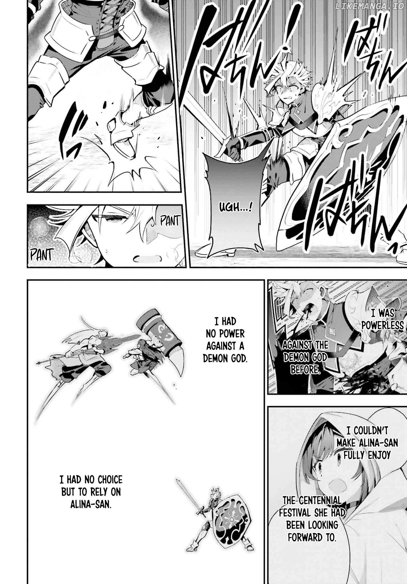 I’m the guild receptionist, but since I don’t want to work overtime, I think I’ll just solo the boss Chapter 36 - page 21