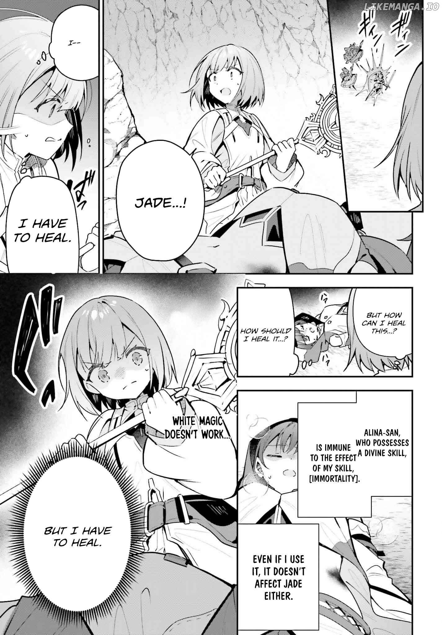 I’m the guild receptionist, but since I don’t want to work overtime, I think I’ll just solo the boss Chapter 36 - page 24