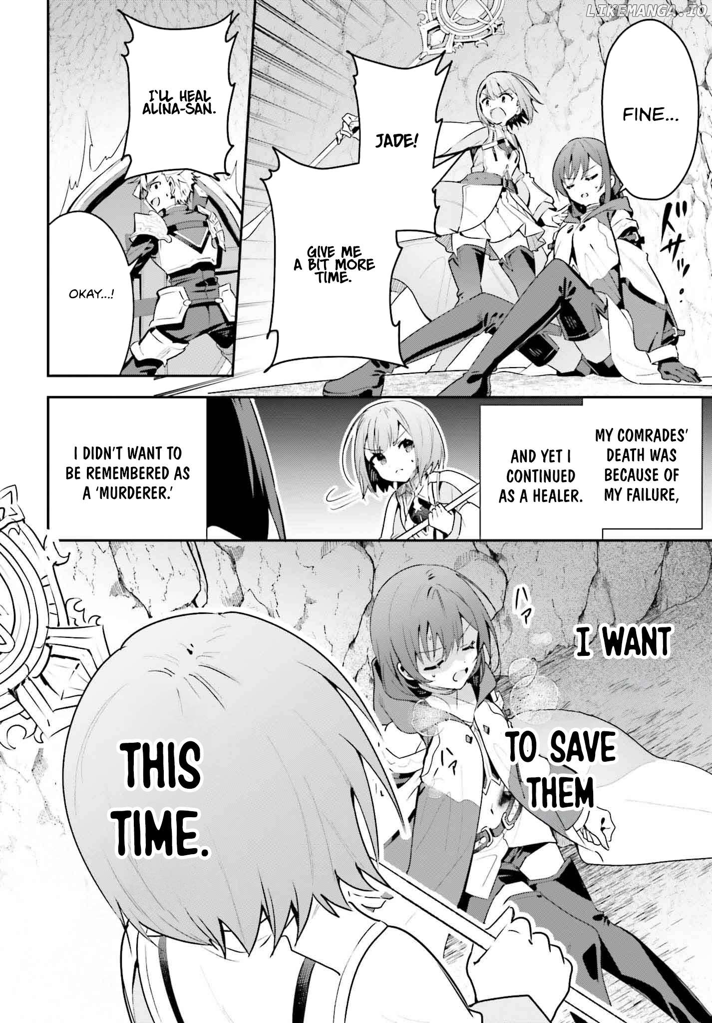I’m the guild receptionist, but since I don’t want to work overtime, I think I’ll just solo the boss Chapter 36 - page 33