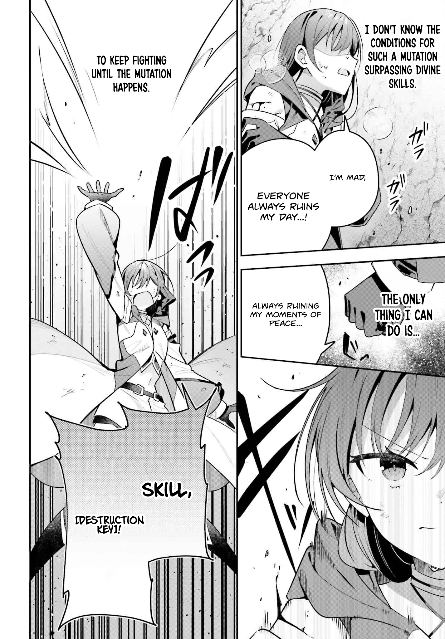 I’m the guild receptionist, but since I don’t want to work overtime, I think I’ll just solo the boss Chapter 38 - page 15