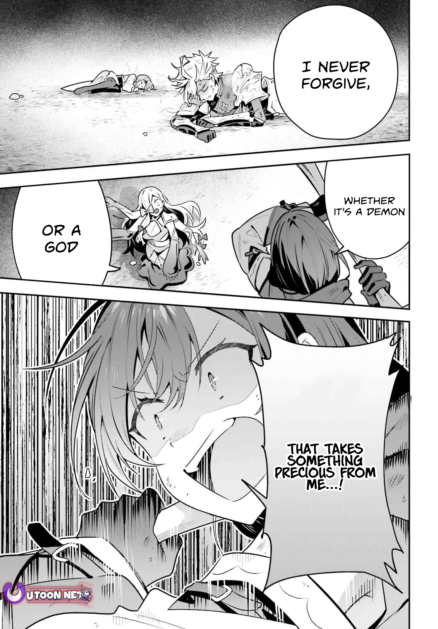 I’m the guild receptionist, but since I don’t want to work overtime, I think I’ll just solo the boss Chapter 38 - page 20