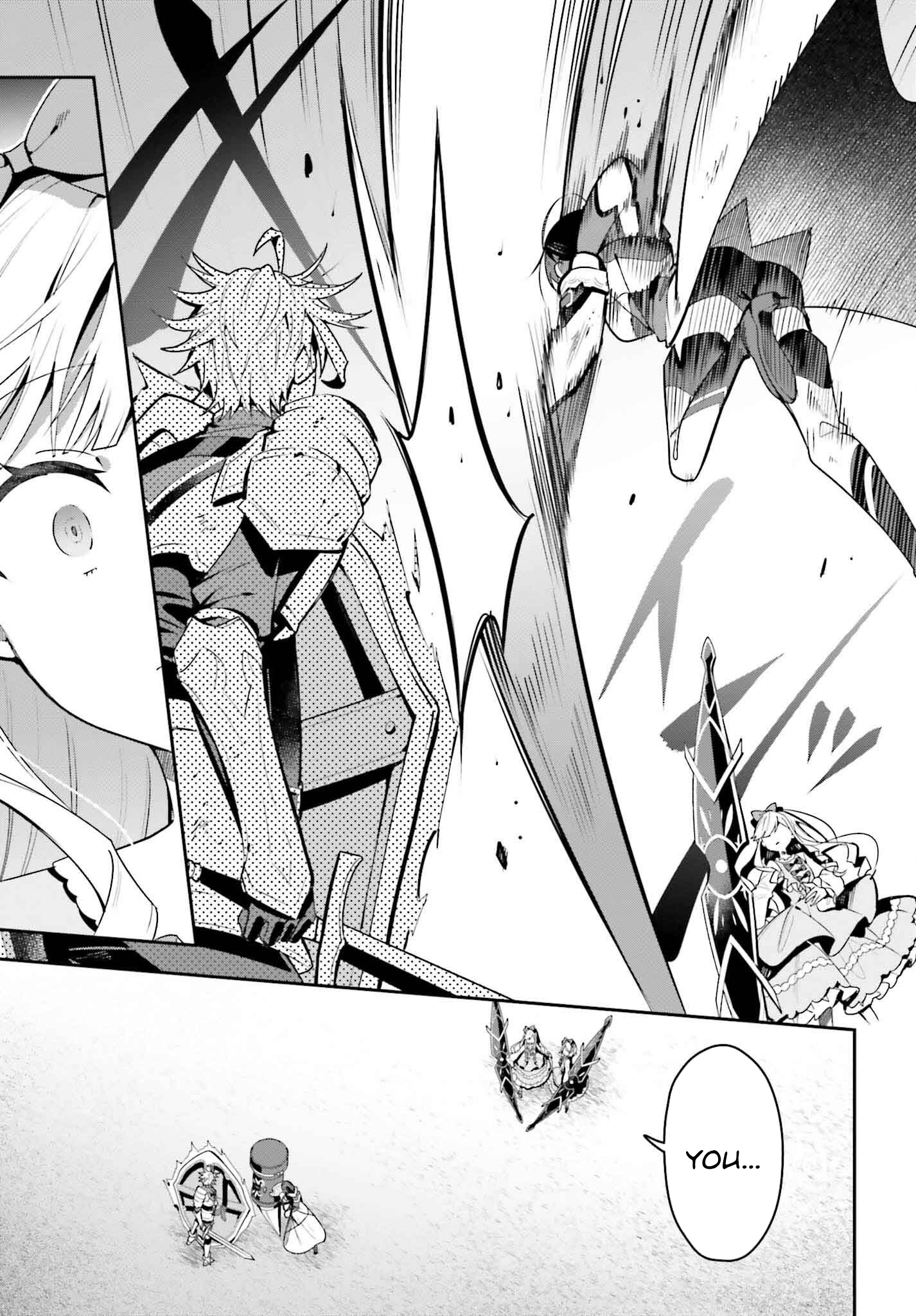 I’m the guild receptionist, but since I don’t want to work overtime, I think I’ll just solo the boss Chapter 38 - page 4