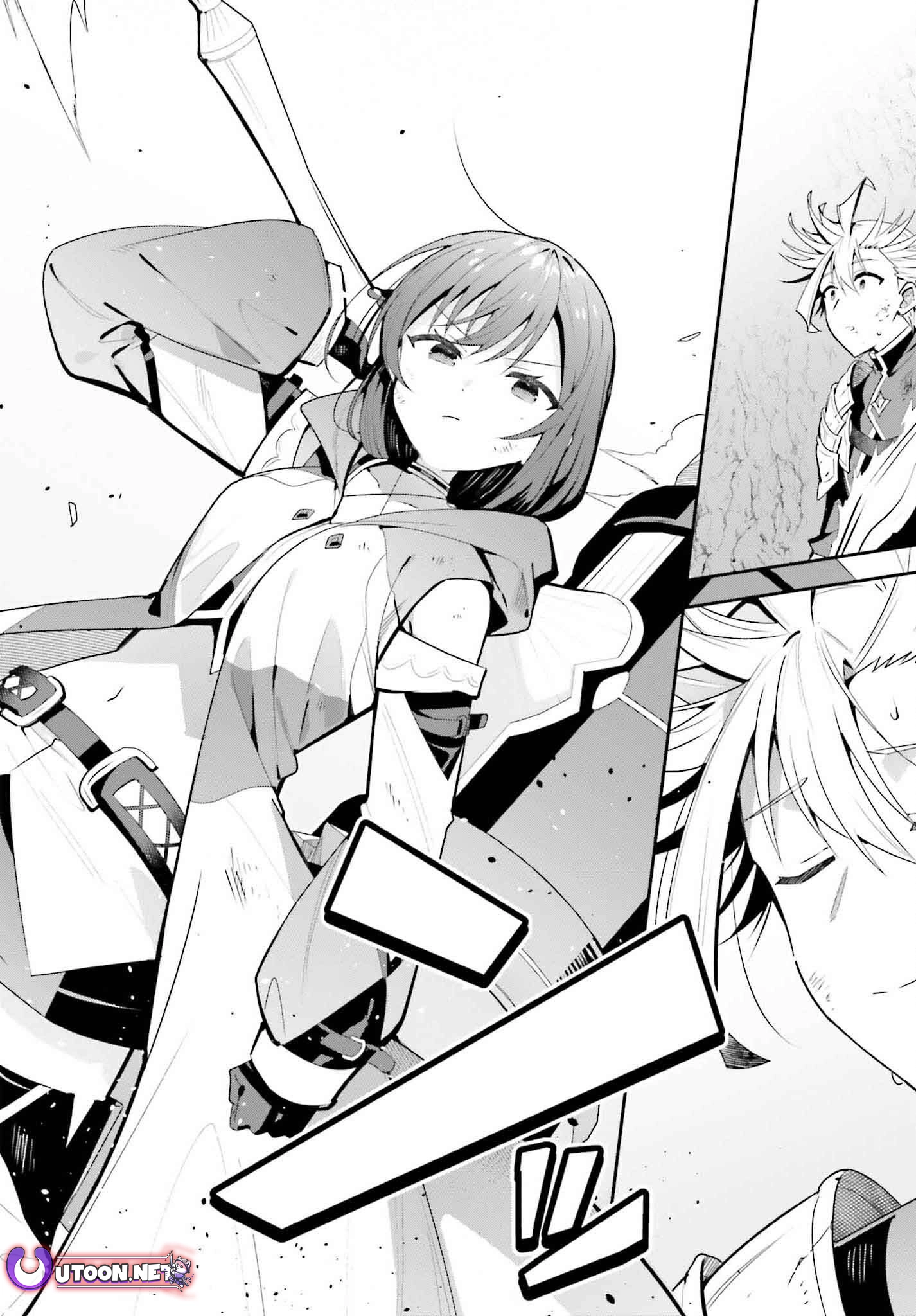 I’m the guild receptionist, but since I don’t want to work overtime, I think I’ll just solo the boss Chapter 38 - page 5