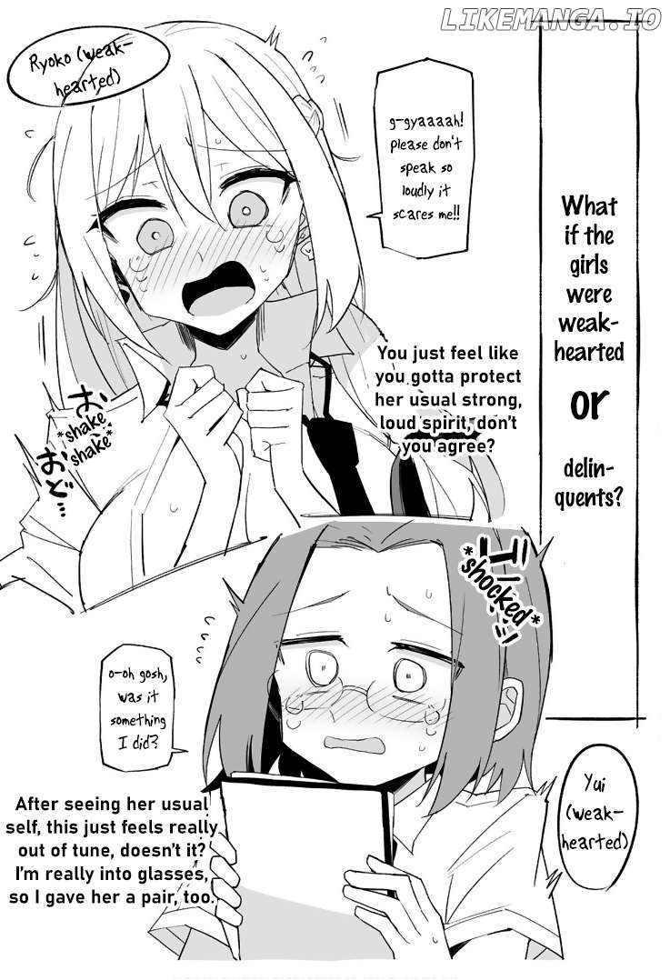 Iinchou Desu Ga Furyou Ni Naru Hodo Koi Shitemasu! Chapter 12.5 - page 6
