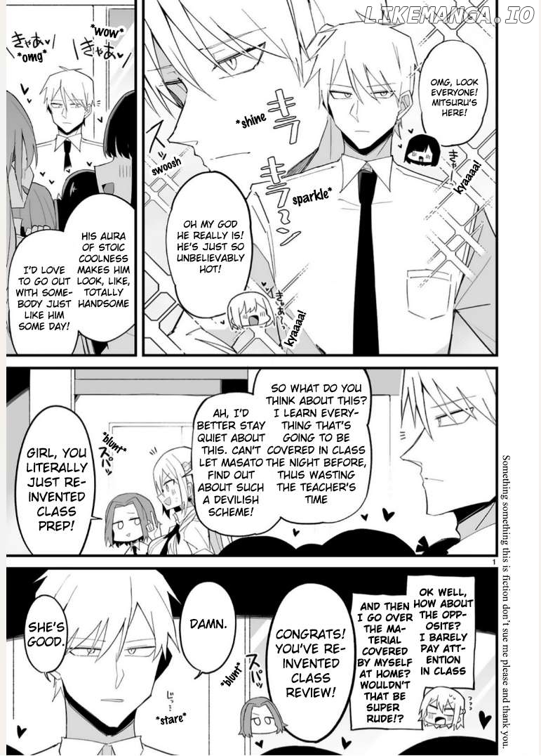 Iinchou Desu Ga Furyou Ni Naru Hodo Koi Shitemasu! Chapter 13 - page 1