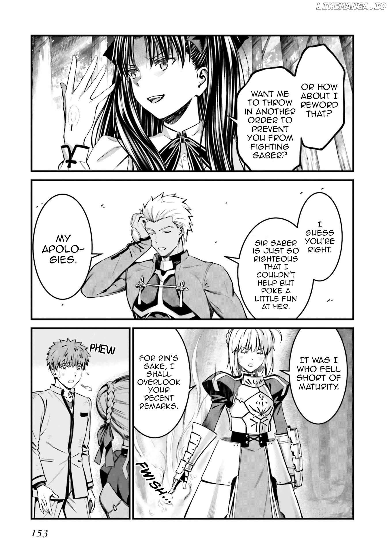 Fate/stay Night - Unlimited Blade Works Chapter 27 - page 25