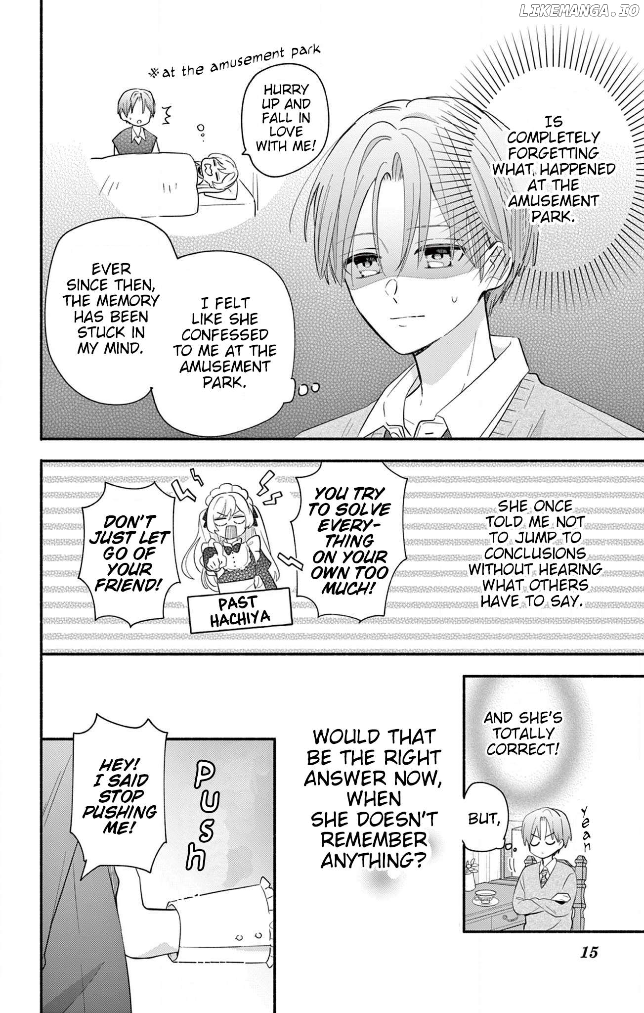 Maid wa Koisuru Hachiya-kun Chapter 16.1 - page 13