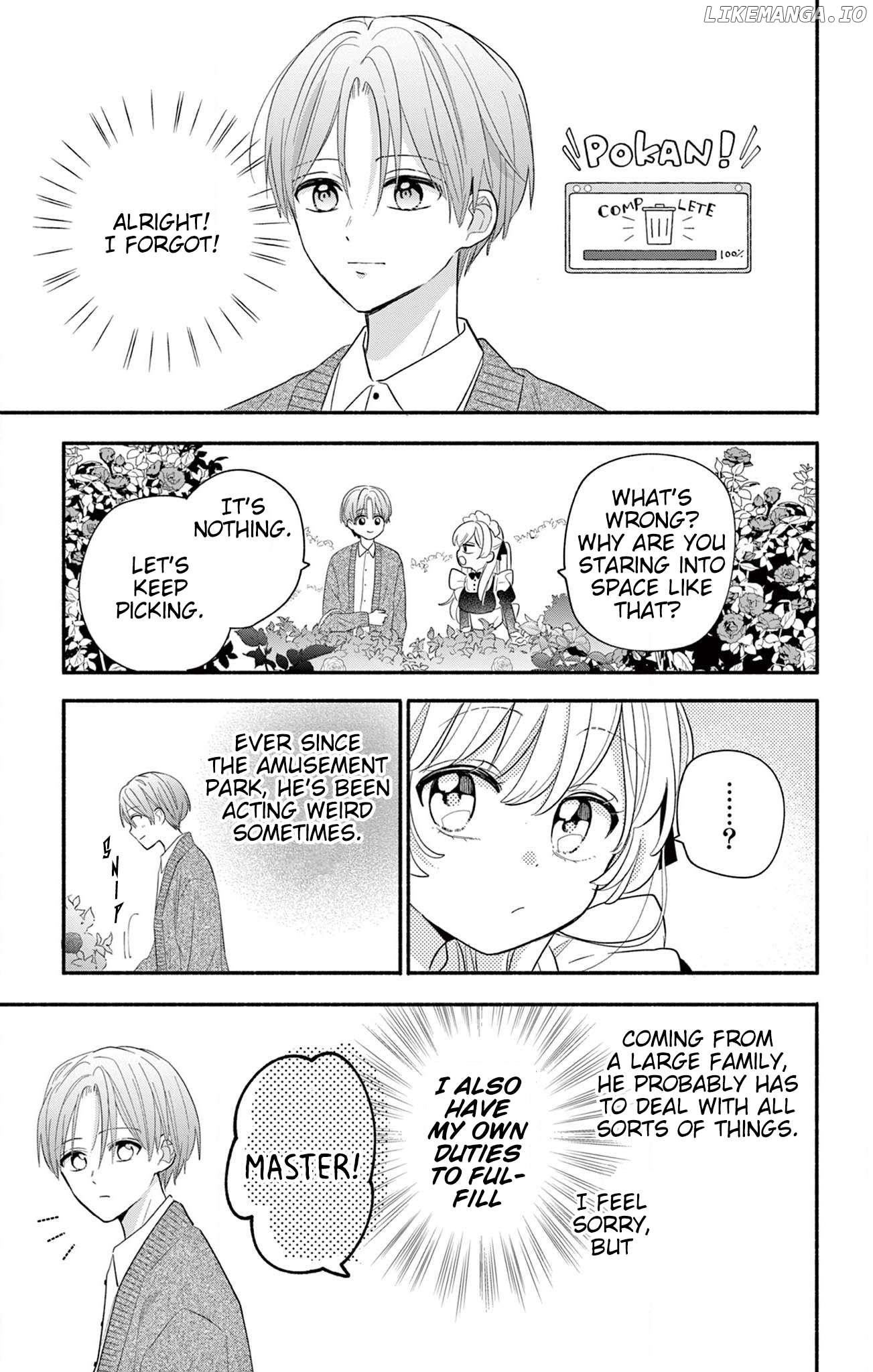 Maid wa Koisuru Hachiya-kun Chapter 16.1 - page 16