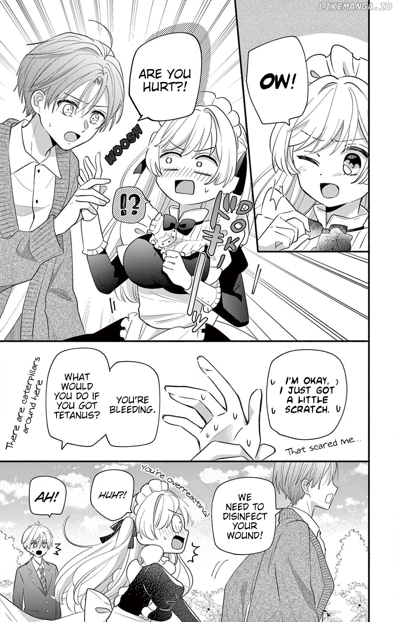 Maid wa Koisuru Hachiya-kun Chapter 16.1 - page 20