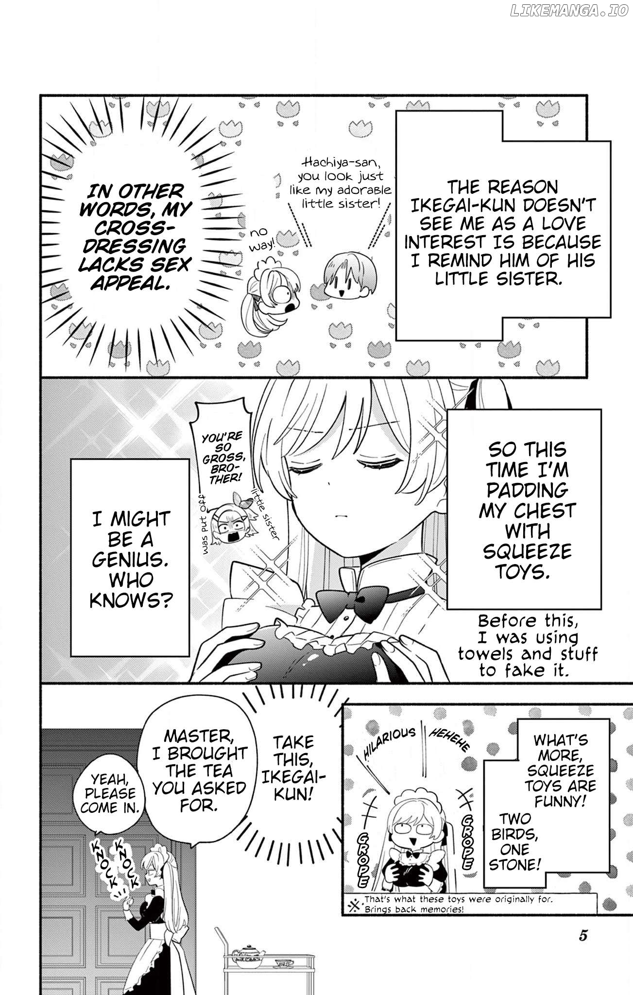 Maid wa Koisuru Hachiya-kun Chapter 16.1 - page 3
