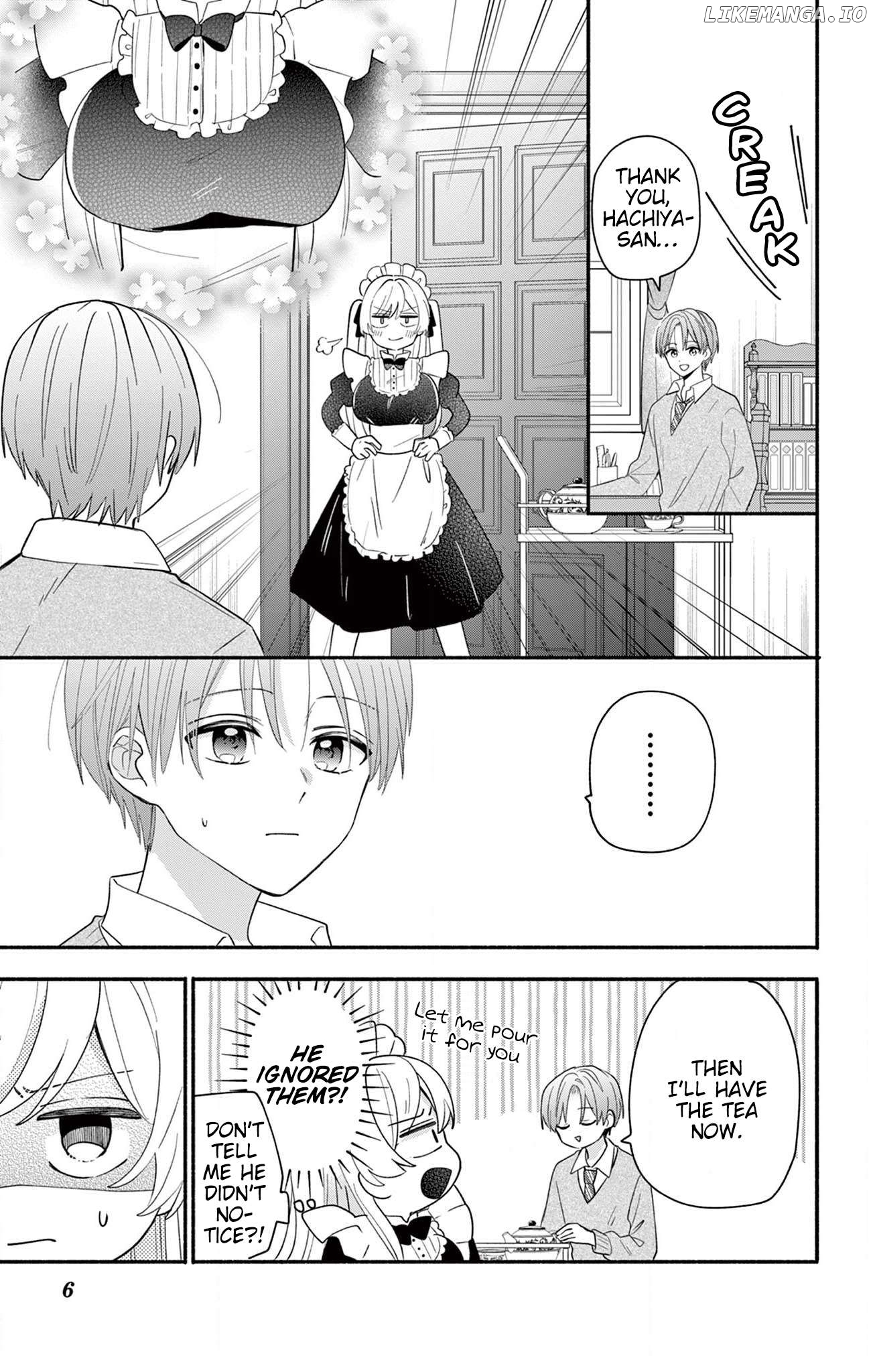 Maid wa Koisuru Hachiya-kun Chapter 16.1 - page 4