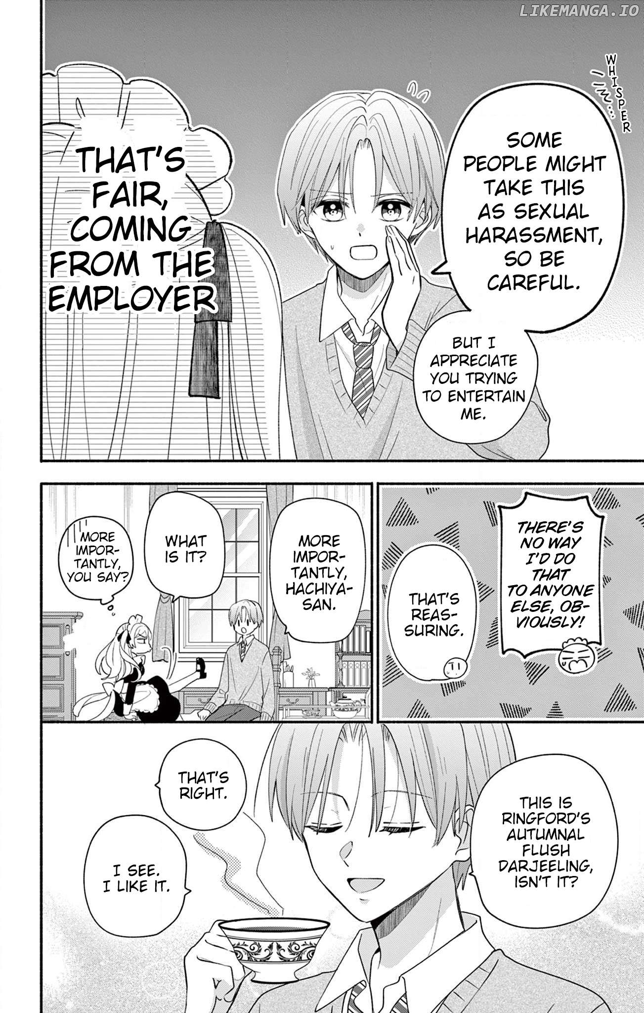Maid wa Koisuru Hachiya-kun Chapter 16.1 - page 7
