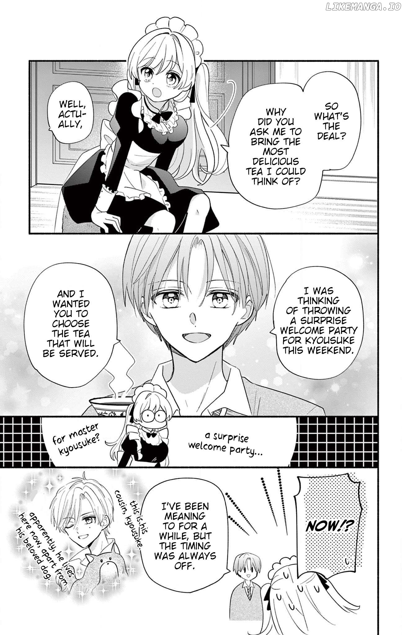 Maid wa Koisuru Hachiya-kun Chapter 16.1 - page 8
