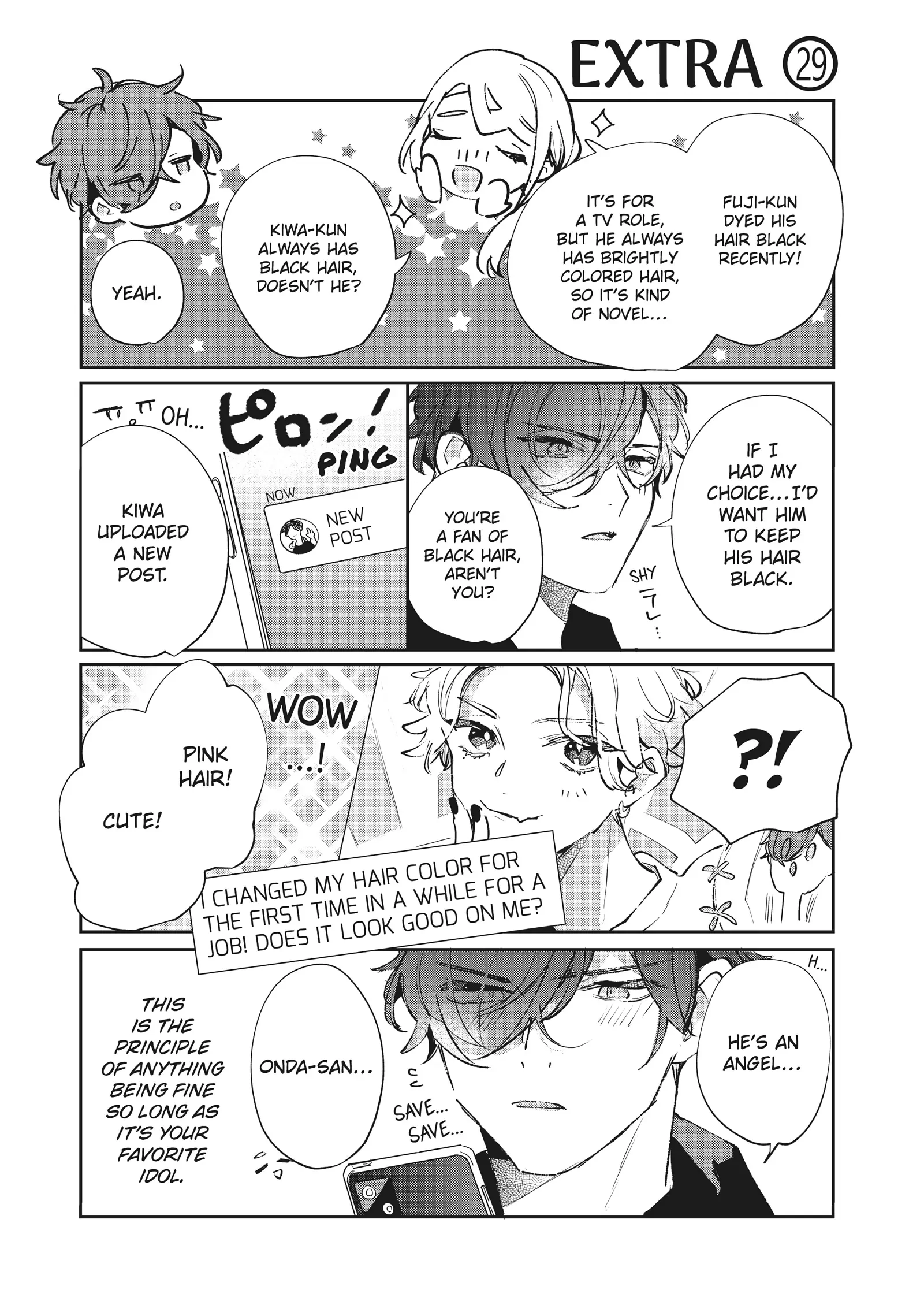 Having an Idol-Loving Boyfriend is the Best Chapter 32 - page 21