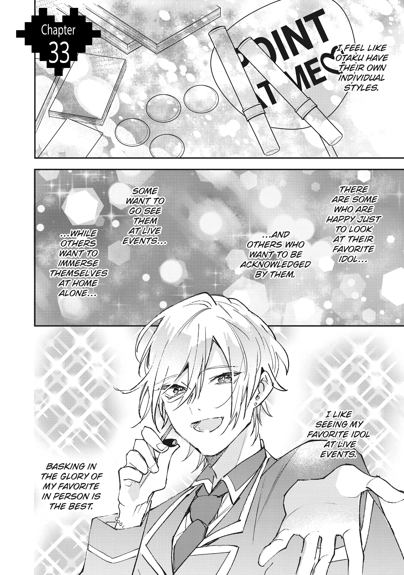 Having an Idol-Loving Boyfriend is the Best Chapter 33 - page 1