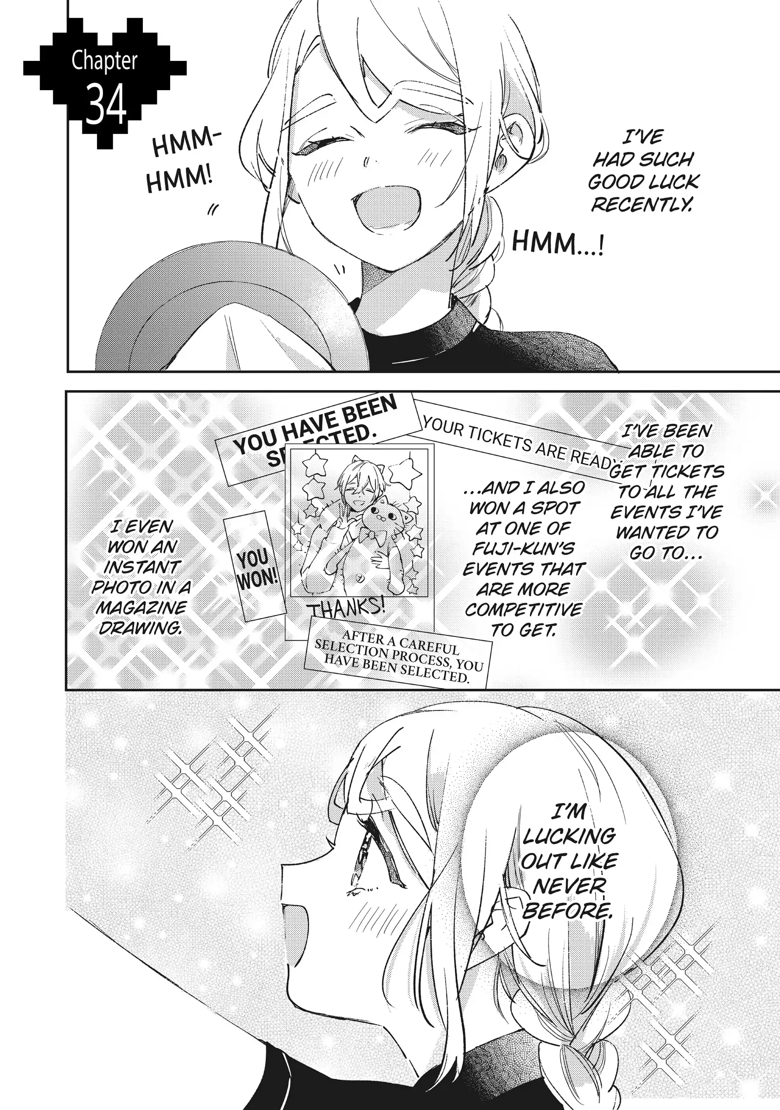 Having an Idol-Loving Boyfriend is the Best Chapter 34 - page 1