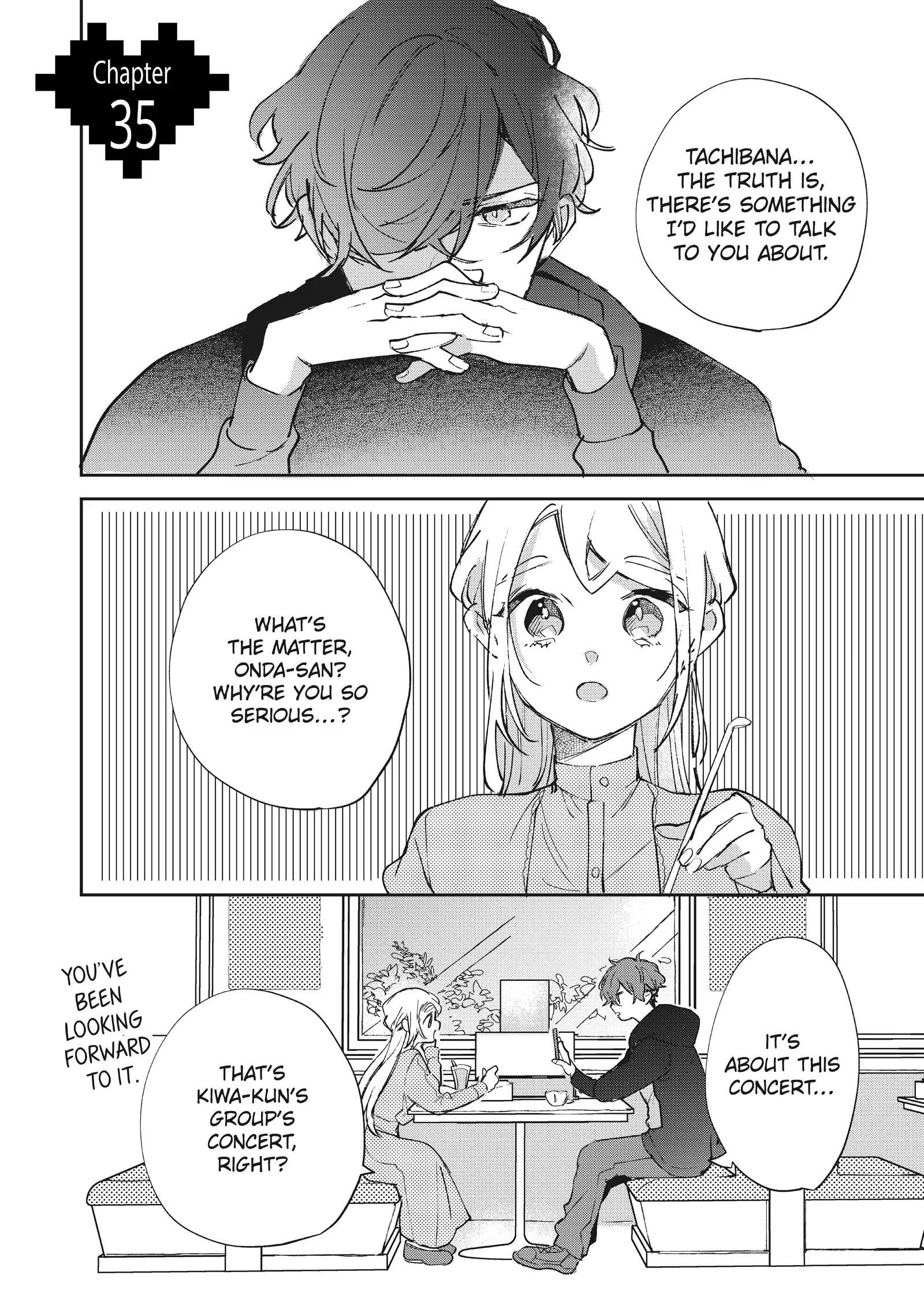 Having an Idol-Loving Boyfriend is the Best Chapter 35 - page 1