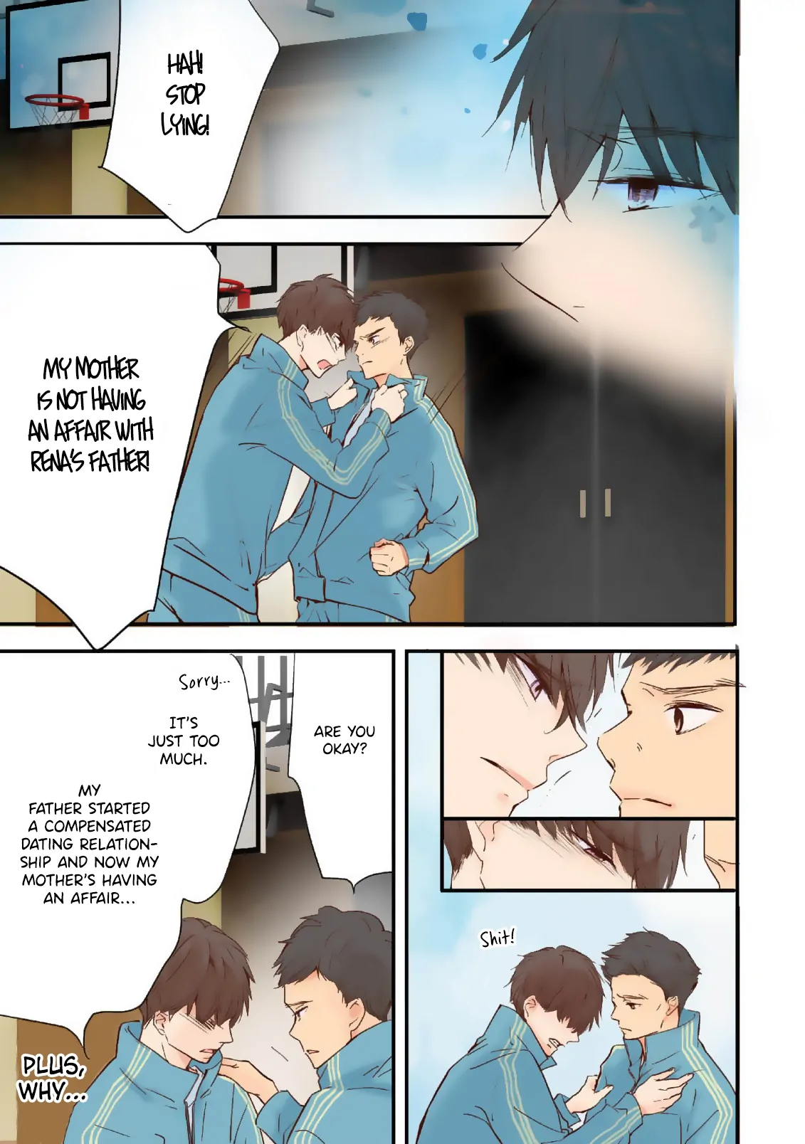 We kissed even though we are just friends Chapter 22 - page 13