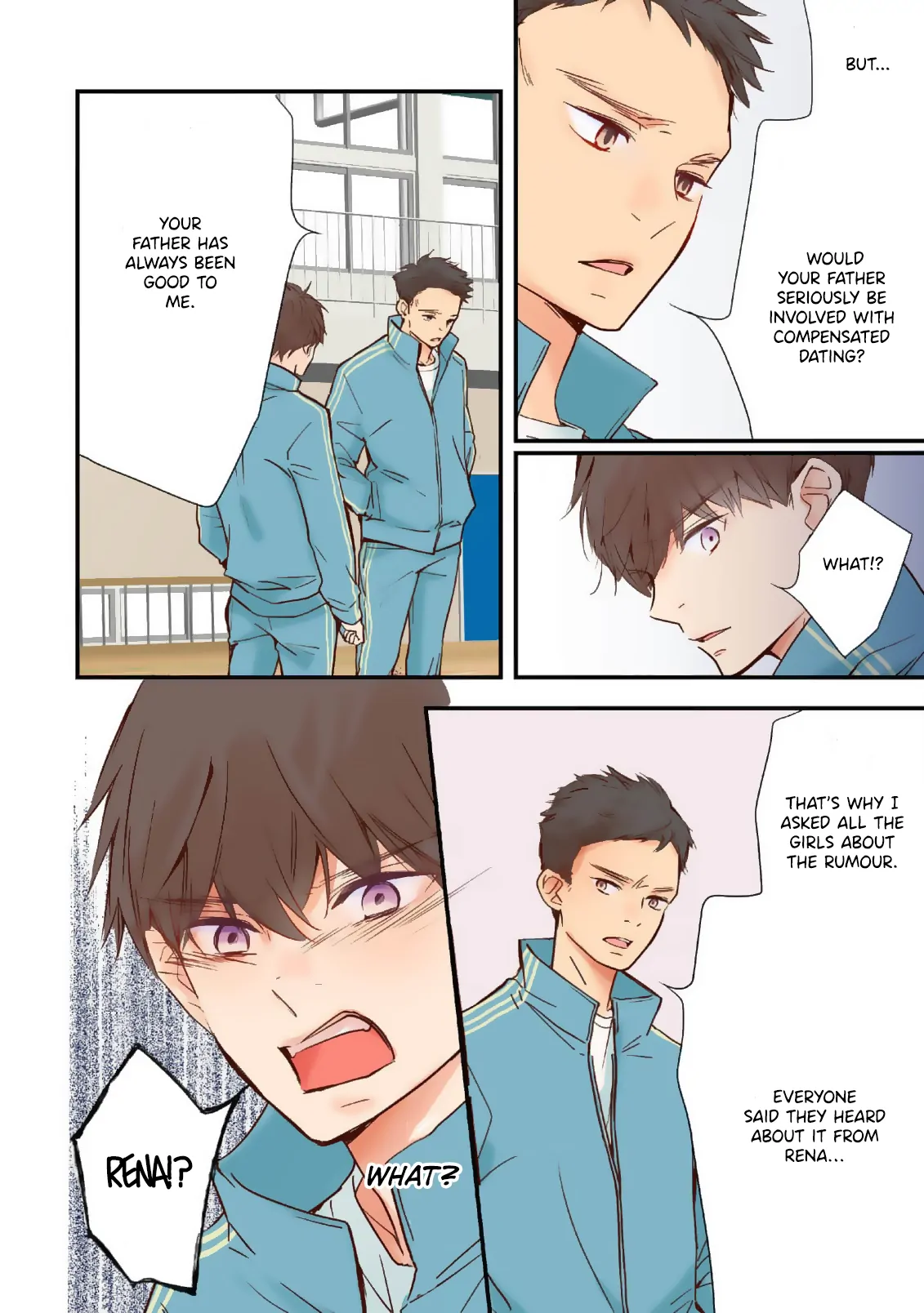 We kissed even though we are just friends Chapter 22 - page 16