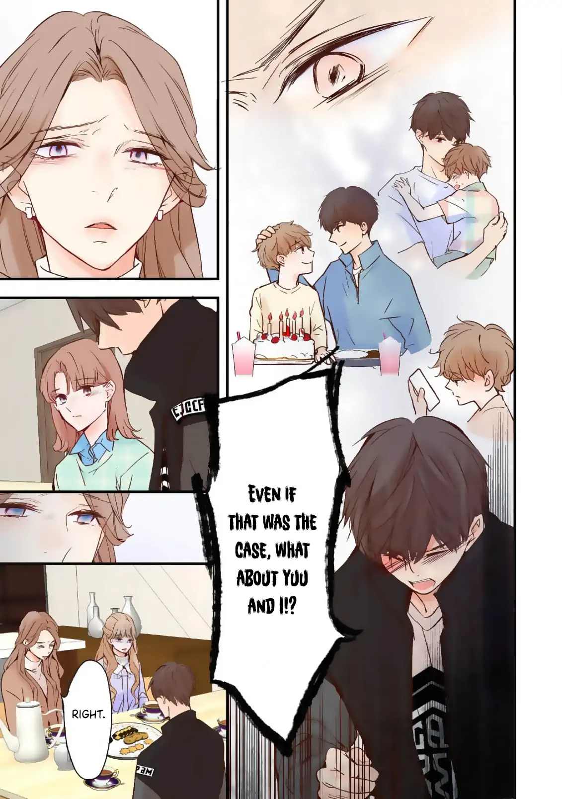 We kissed even though we are just friends Chapter 22 - page 21