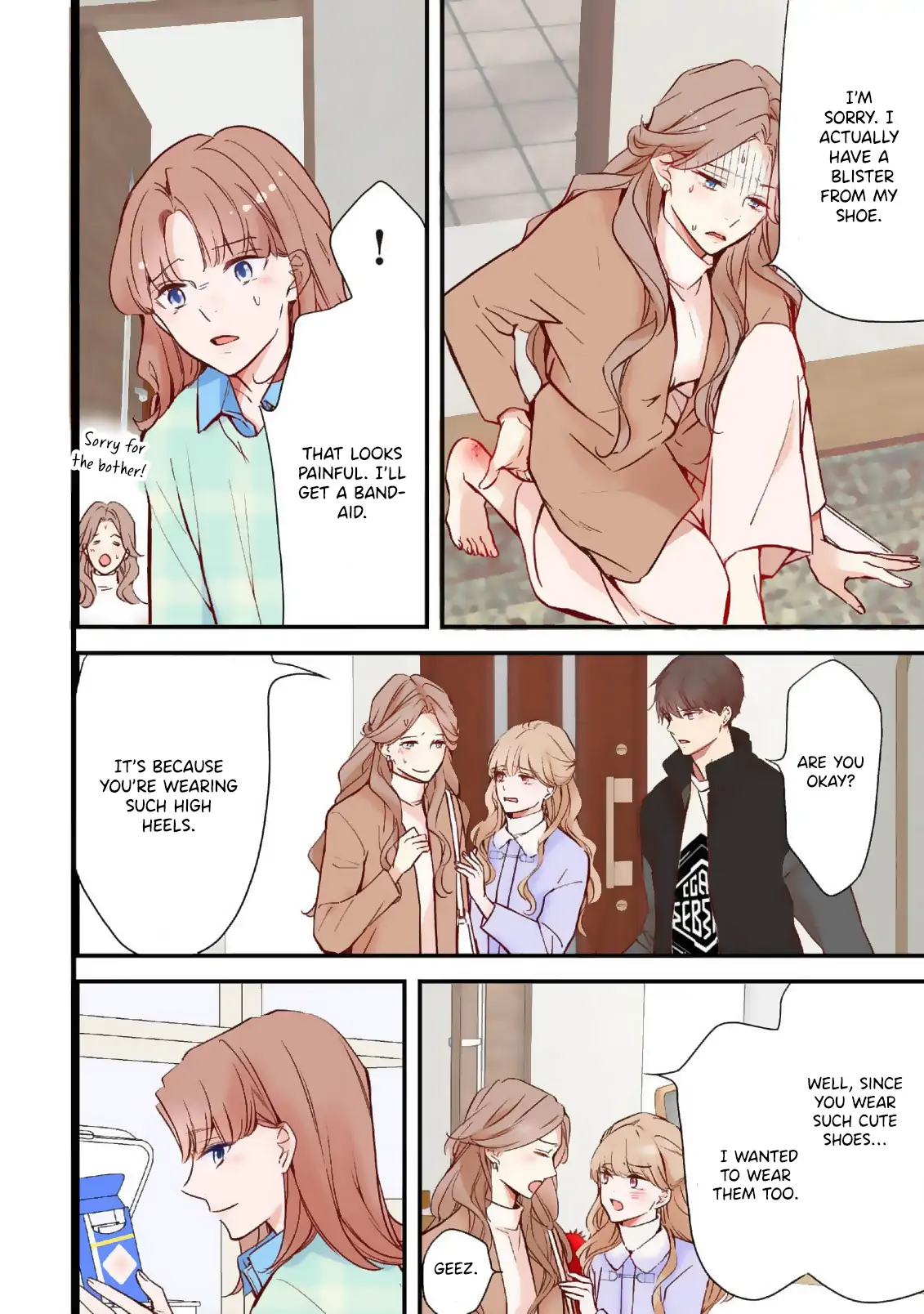 We kissed even though we are just friends Chapter 22 - page 6