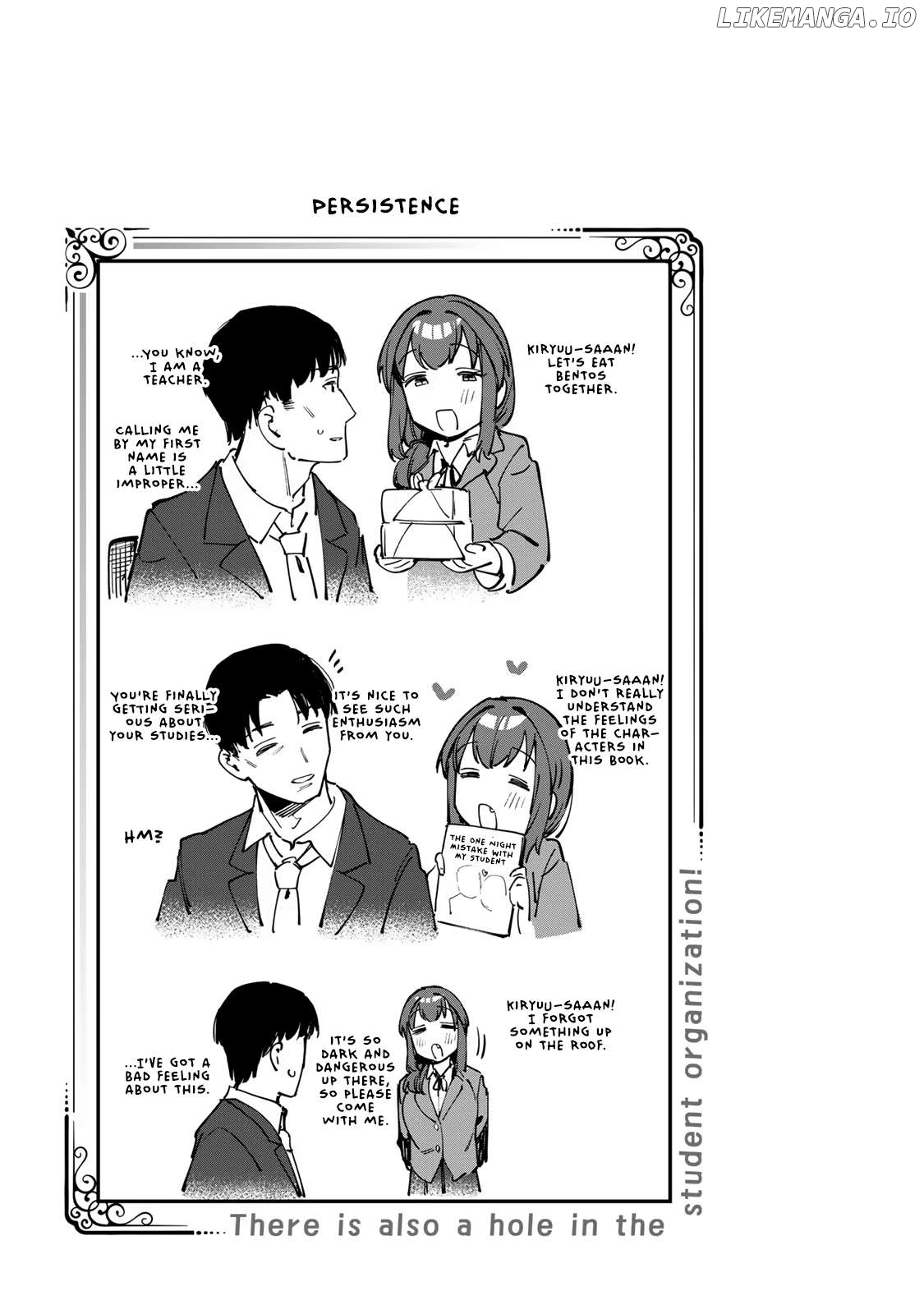 Seitokai Ni Mo Ana Wa Aru! Chapter 57 - page 9