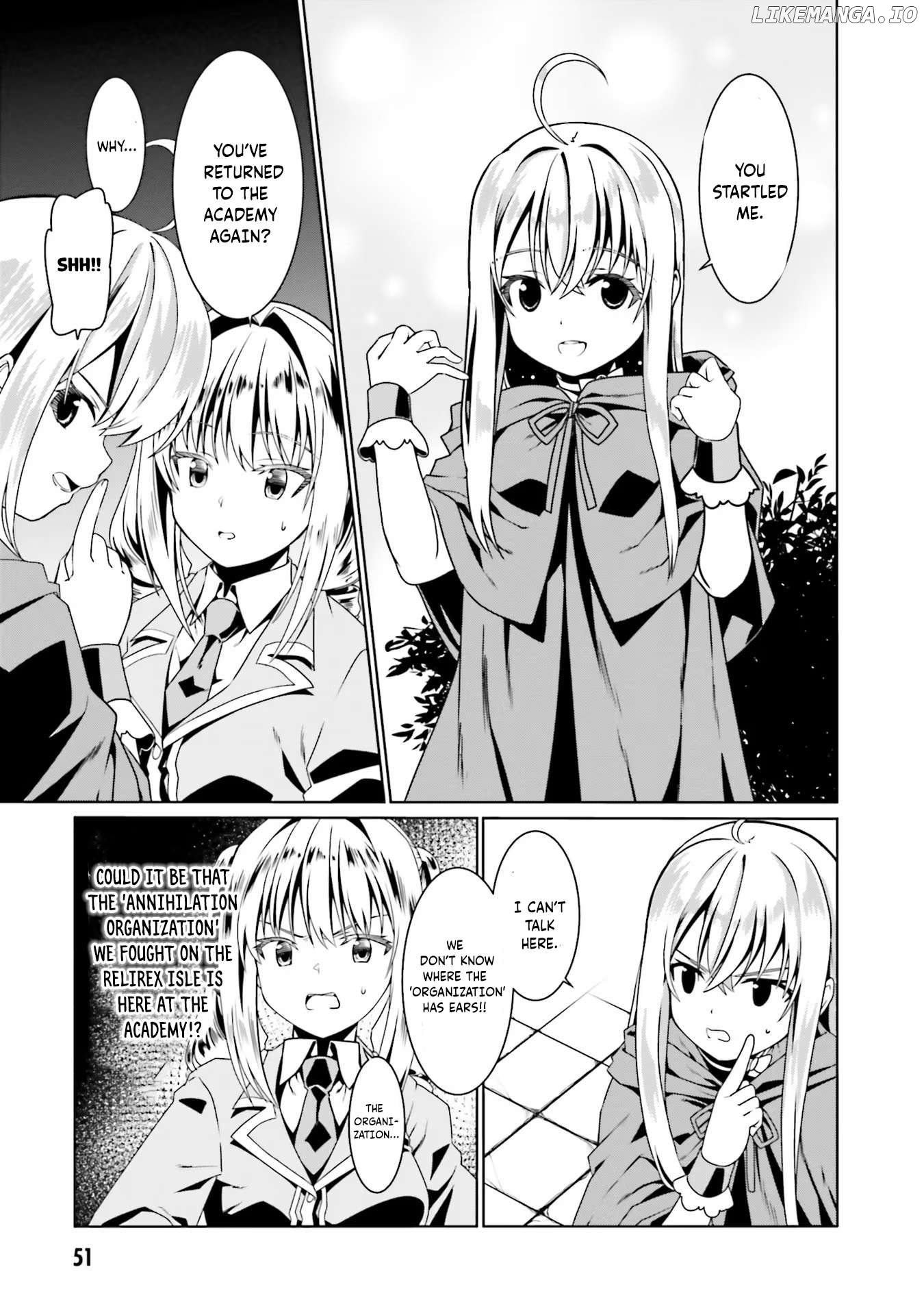 Douyara Watashi No Karada Wa Kanzen Muteki No You Desu Ne Chapter 50 - page 24