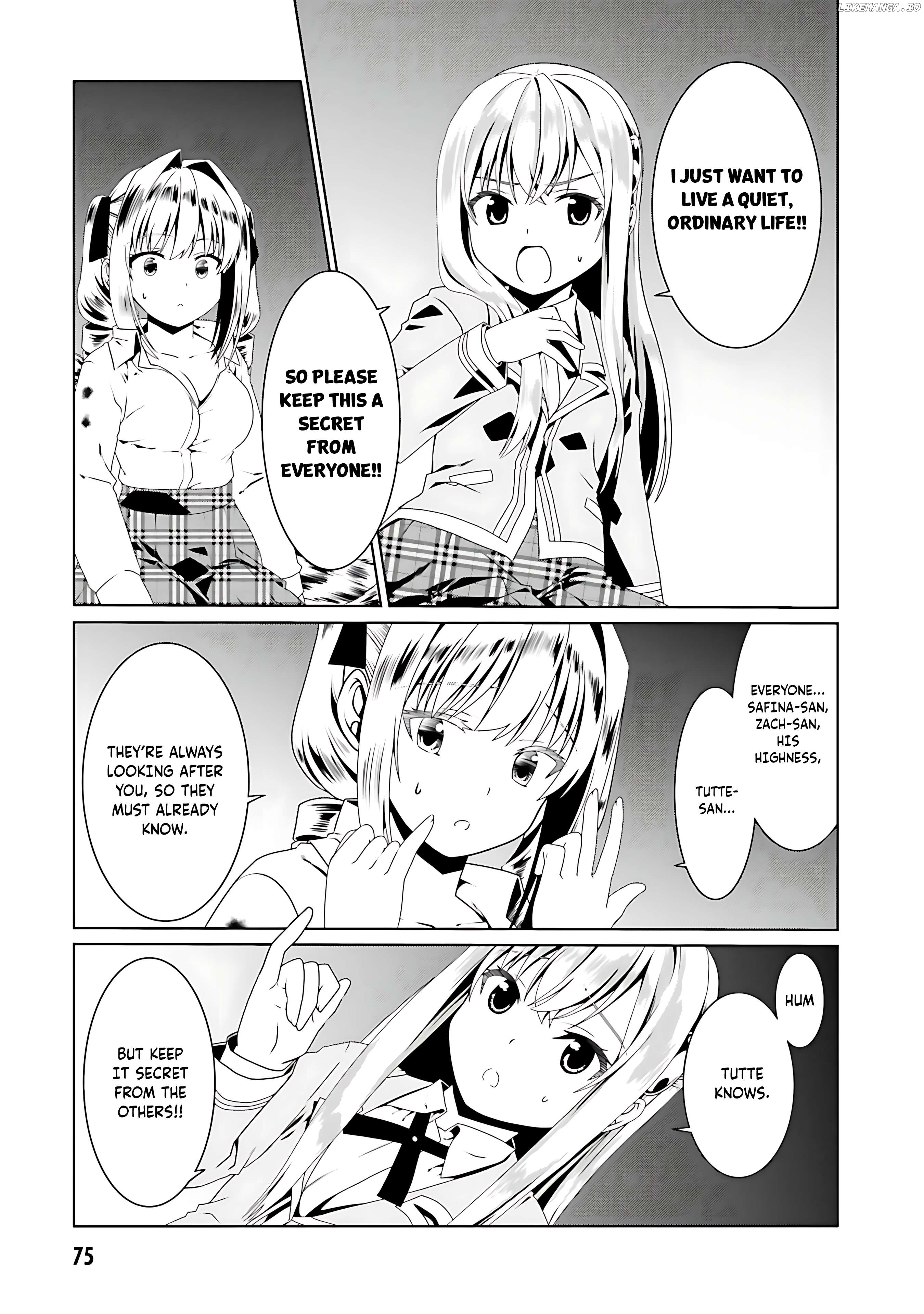 Douyara Watashi No Karada Wa Kanzen Muteki No You Desu Ne Chapter 57 - page 22