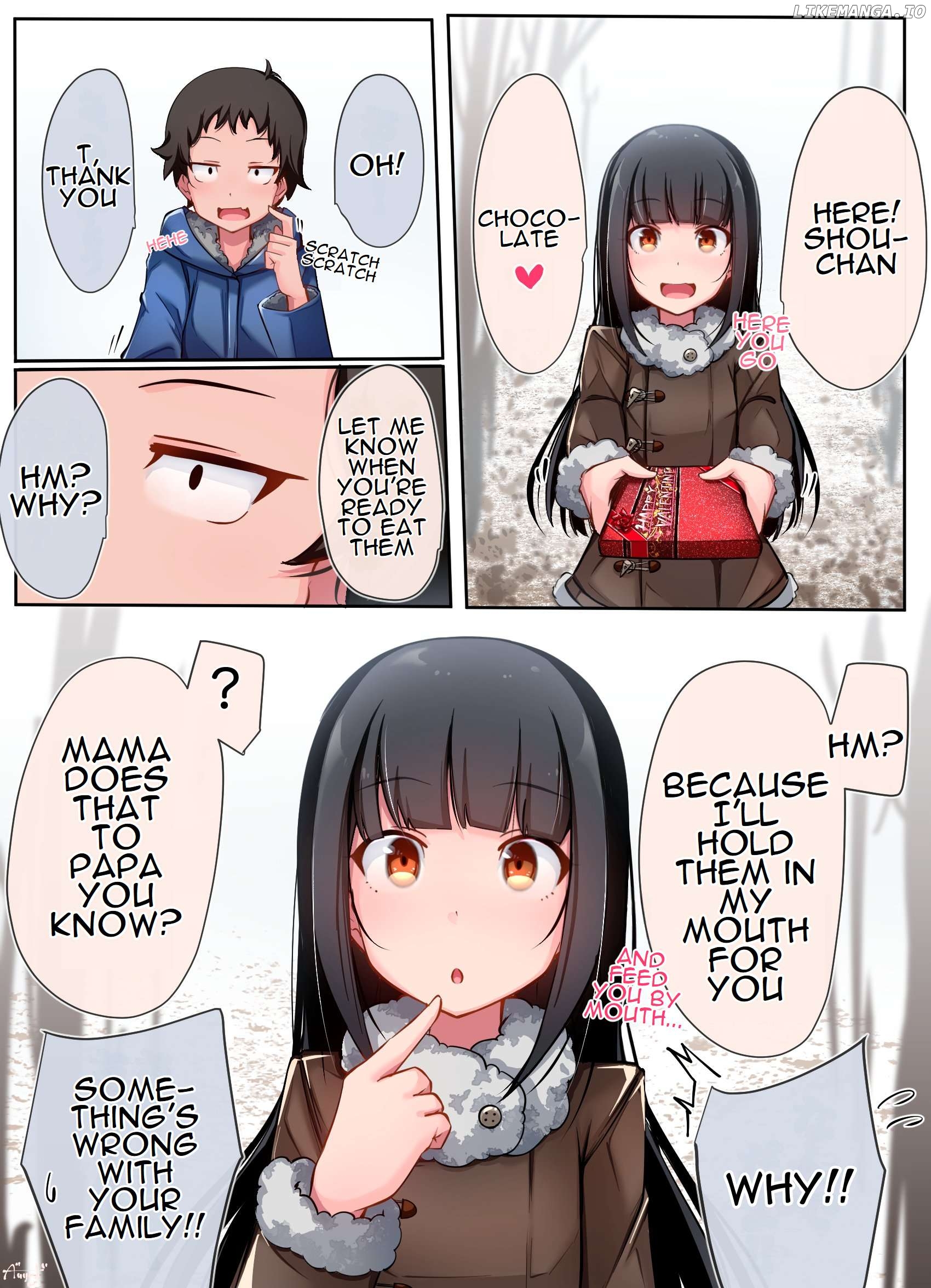 The Gals In My Class Treat Me Like Air Chapter 38 - page 1