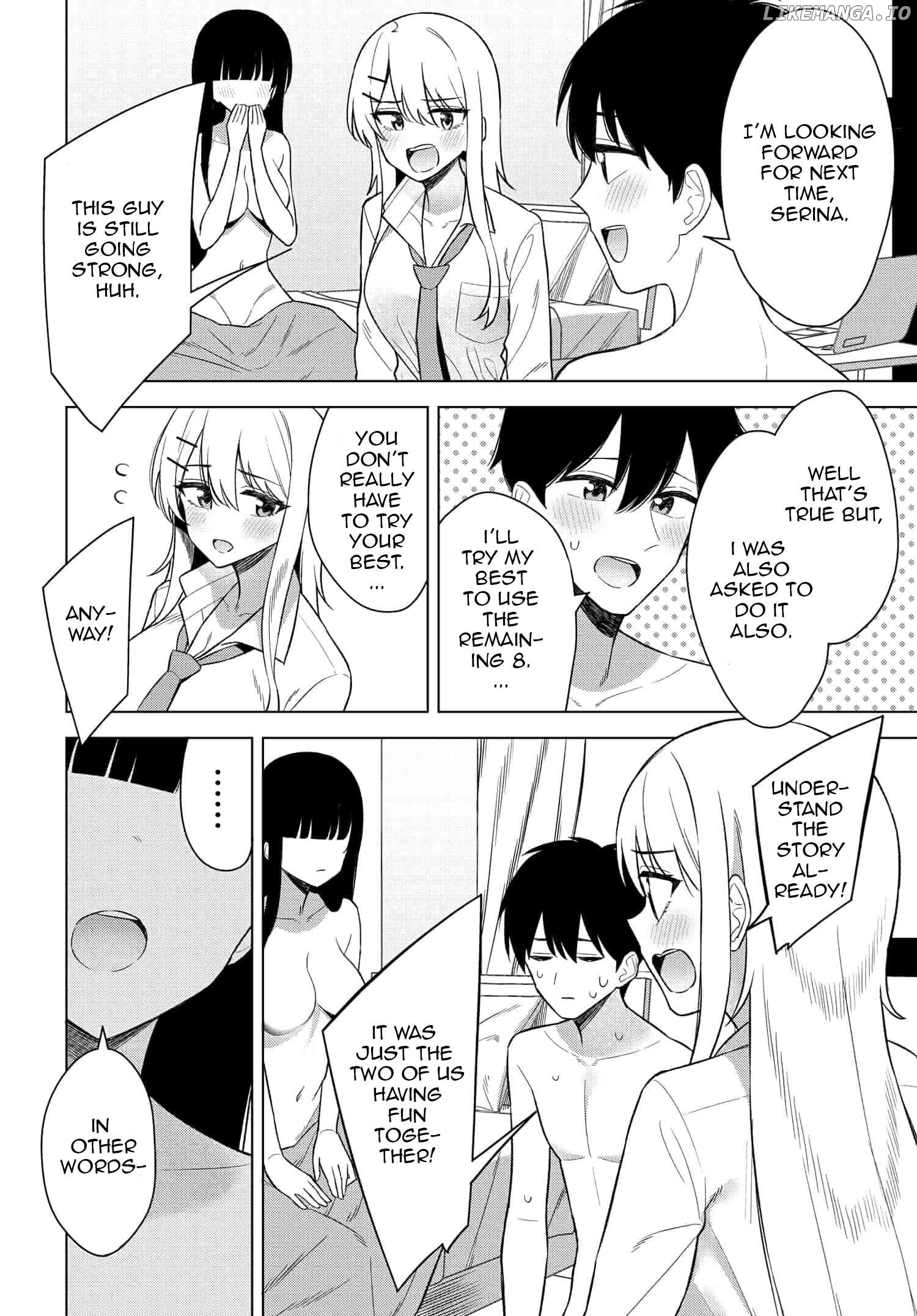 Onna Tomodachi Wa Tanomeba Igaito Yarasete Kureru Chapter 15 - page 10