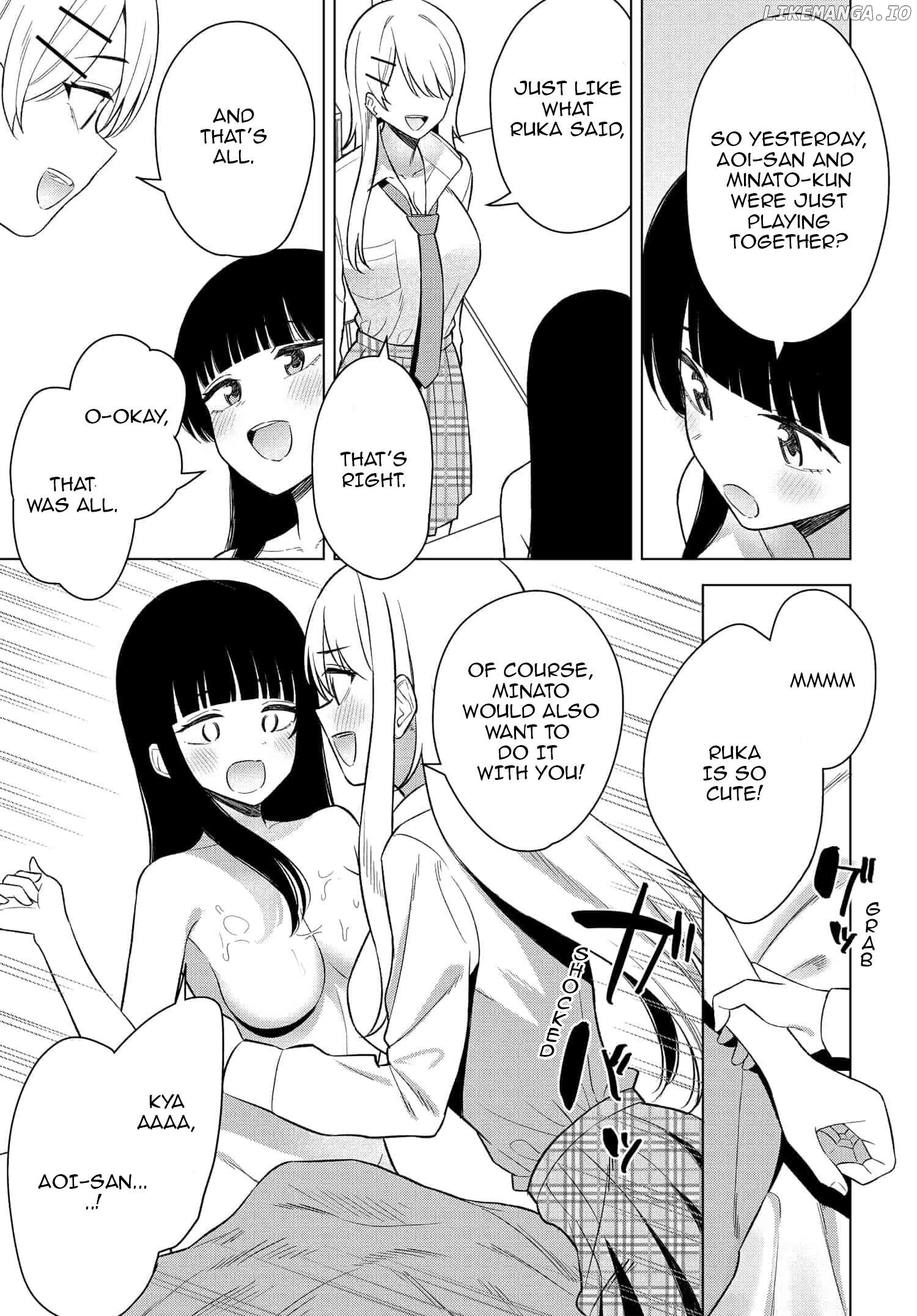 Onna Tomodachi Wa Tanomeba Igaito Yarasete Kureru Chapter 15 - page 11