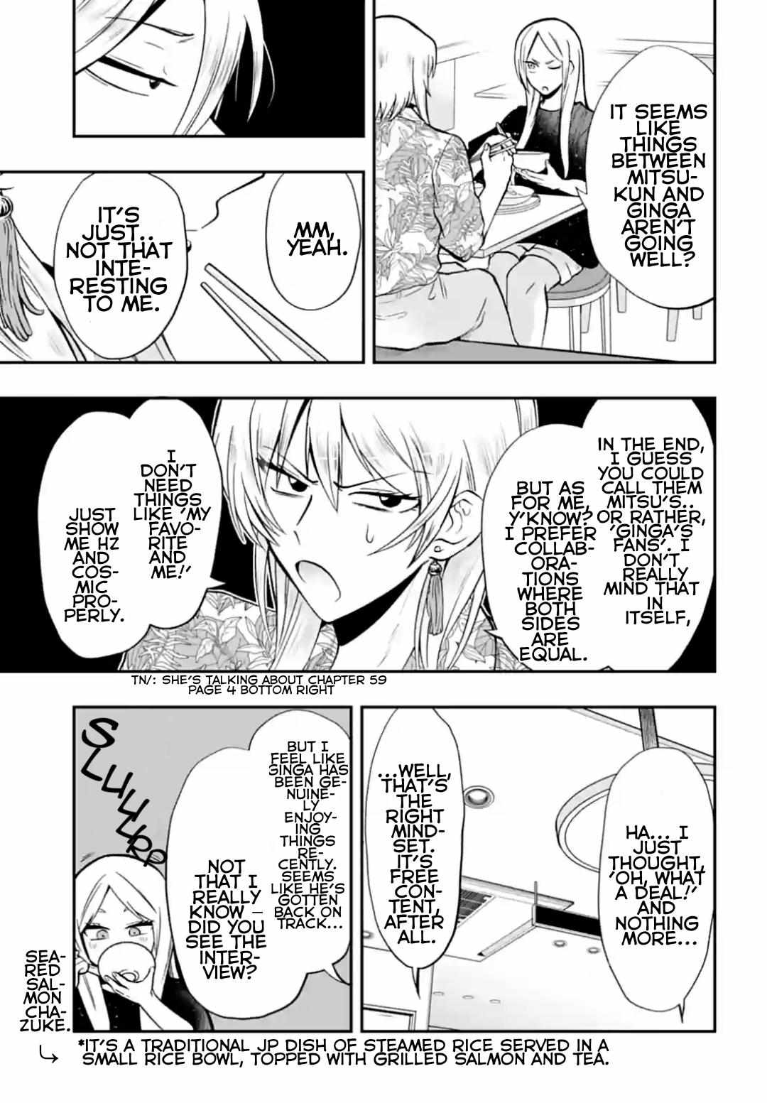Gachi Koi Nenchakujuu: Net Haishinsha no Kanojo ni naritakute Chapter 60 - page 3